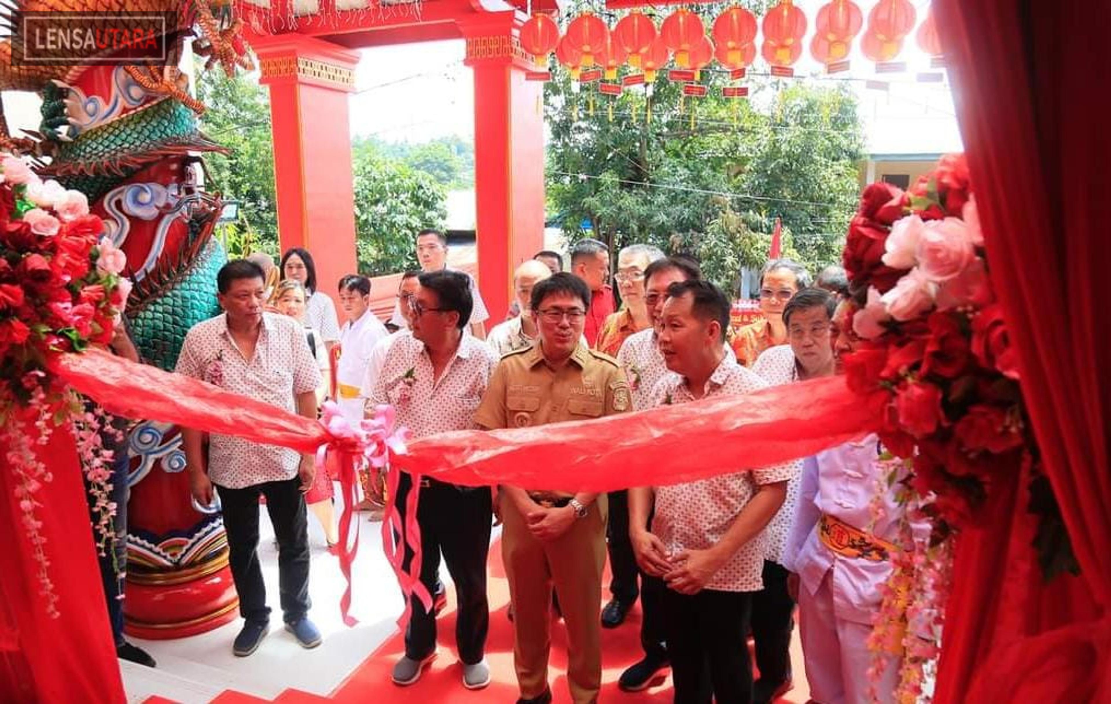 Setelah 8 Tahun, Tempat Ibadah Tri Dharma (TITD) Hok Tek Cin Sin Diresmikan Walikota