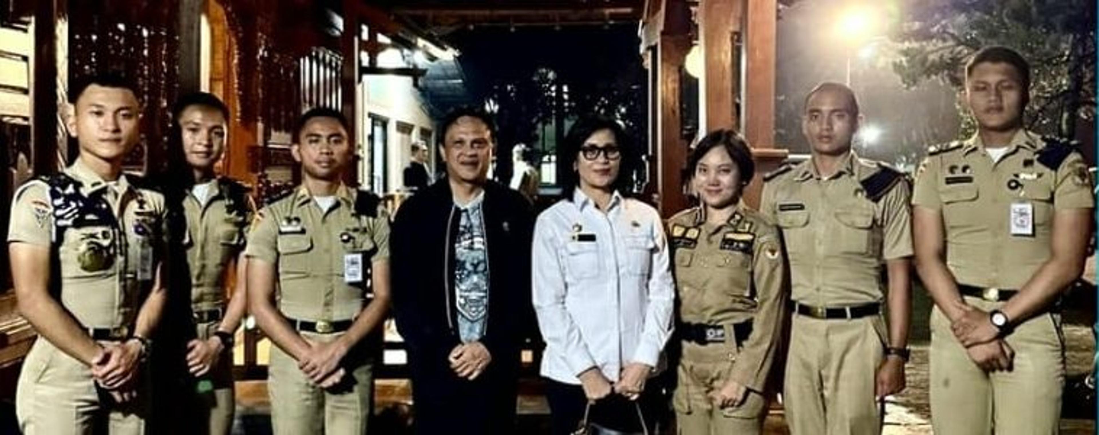 Ikut Retreat dan Rakor Nasional di IPDN, Sekda Edwin Roring Beri Motivasi Praja Tomohon
