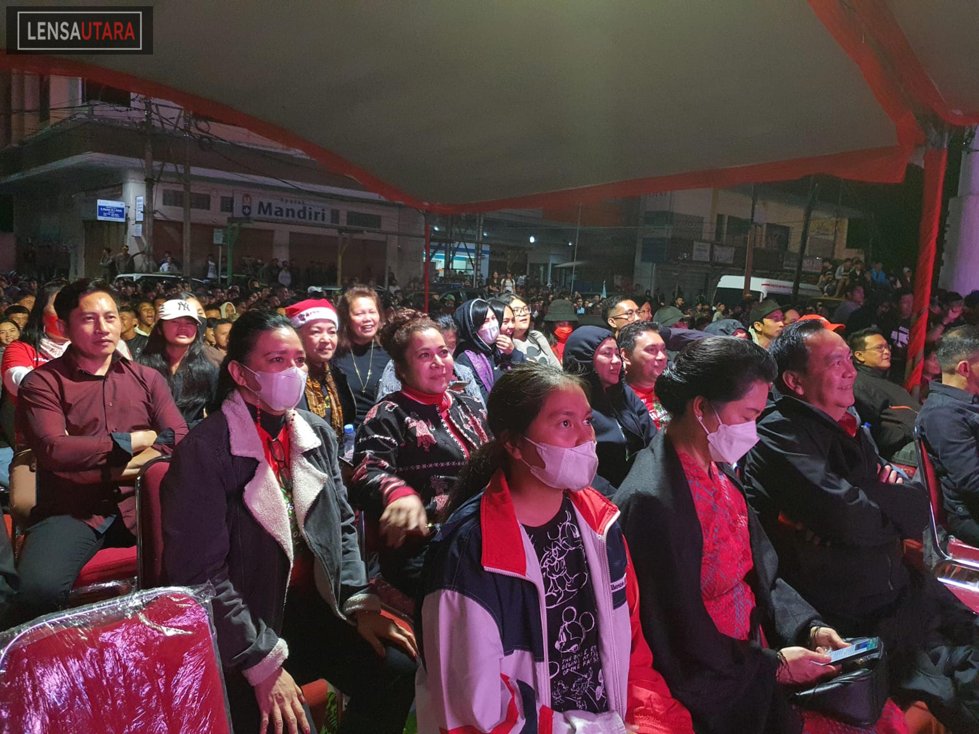 Nobar Final Piala Dunia Dalam Rangka FHB TOMOHON 2022 Dihadiri Ribuan Orang