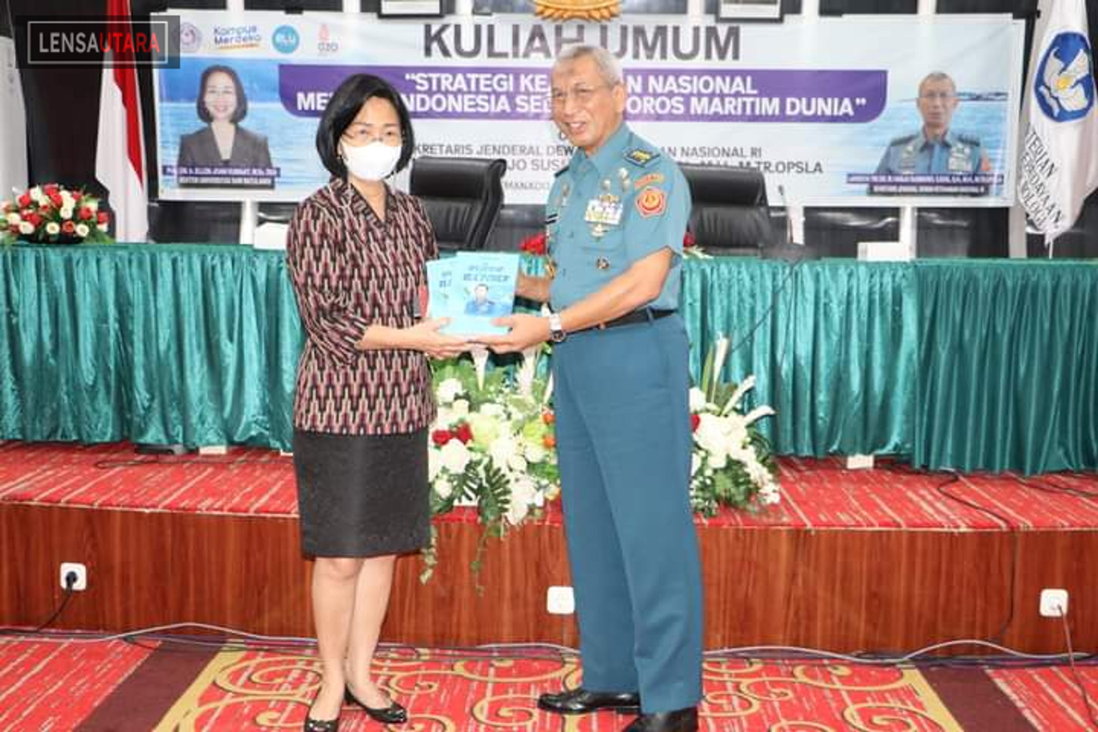 Kuliah Umum Dewan Ketahanan Nasional di Unsrat: Bangun Kembali Budaya Maritim