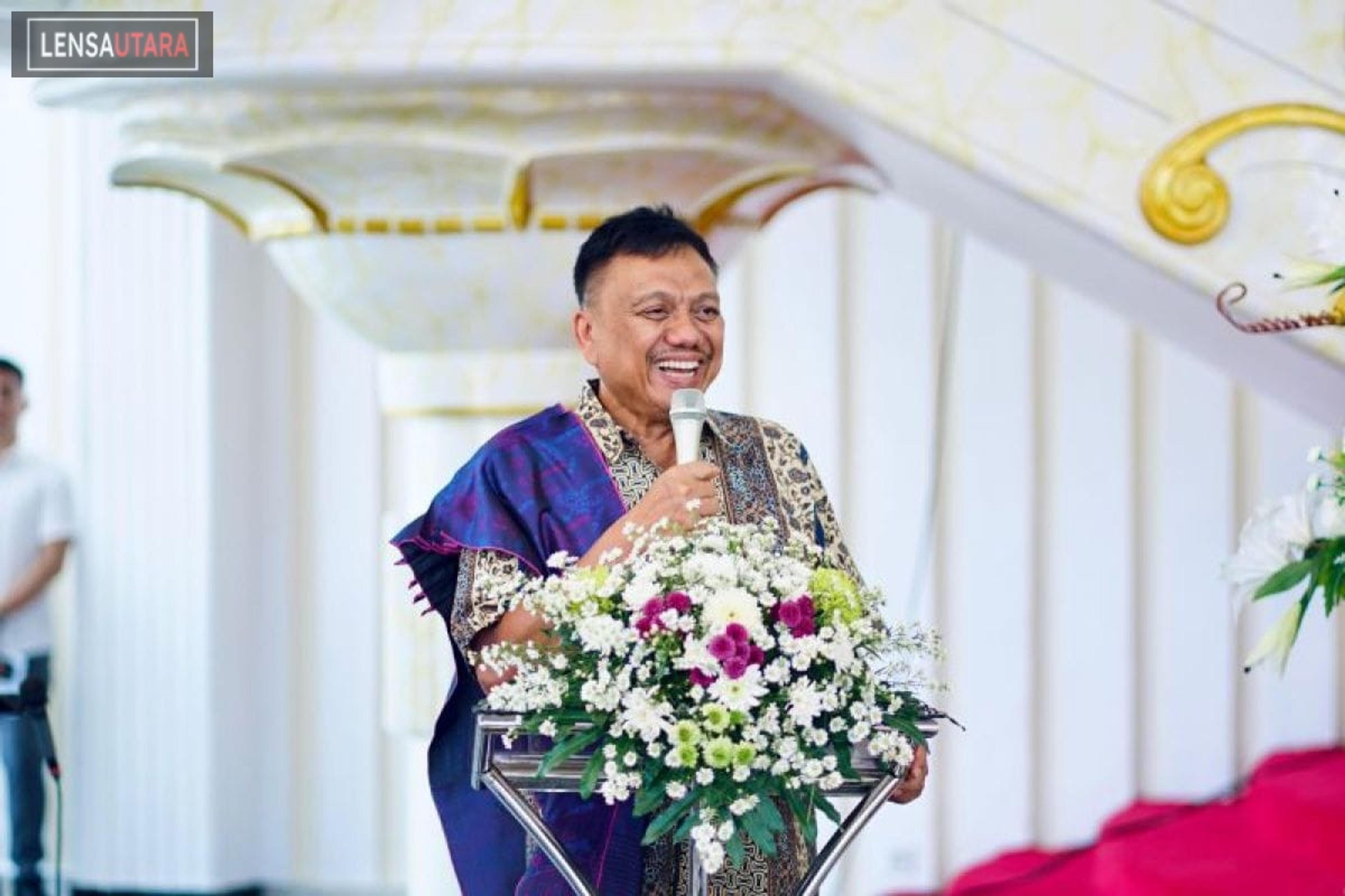 Resmikan Gedung Gereja GMIM Getsemani Sakobar, Ini Kata Gubernur Olly