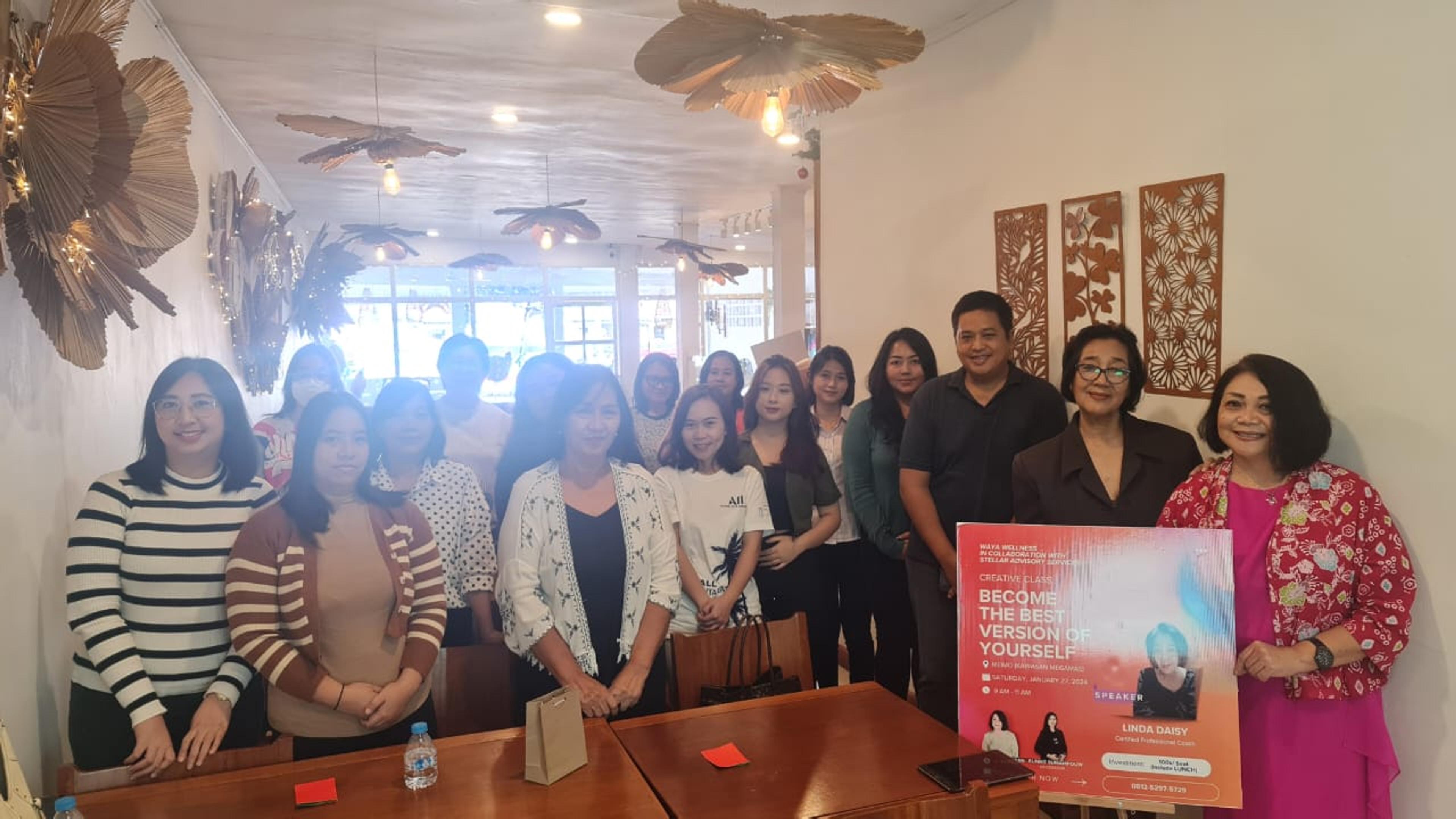 Waya Wellness North Sulawesi and Stellar Advisory Gelar Class Creative