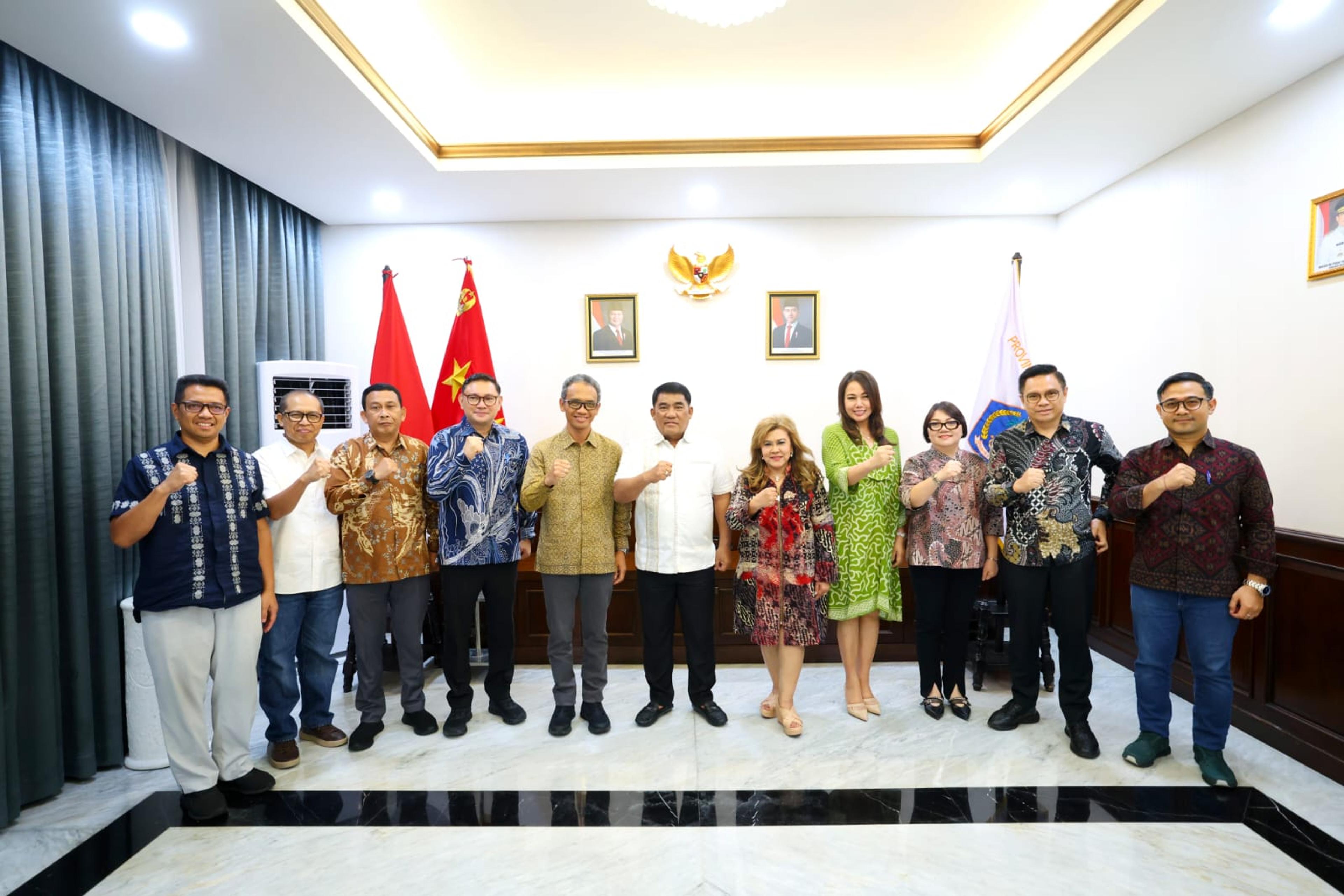 Gubernur Sulut Yulius Selvanus Terima Audensi Panitia TIFF 2026, Tegaskan Dukungan Penuh