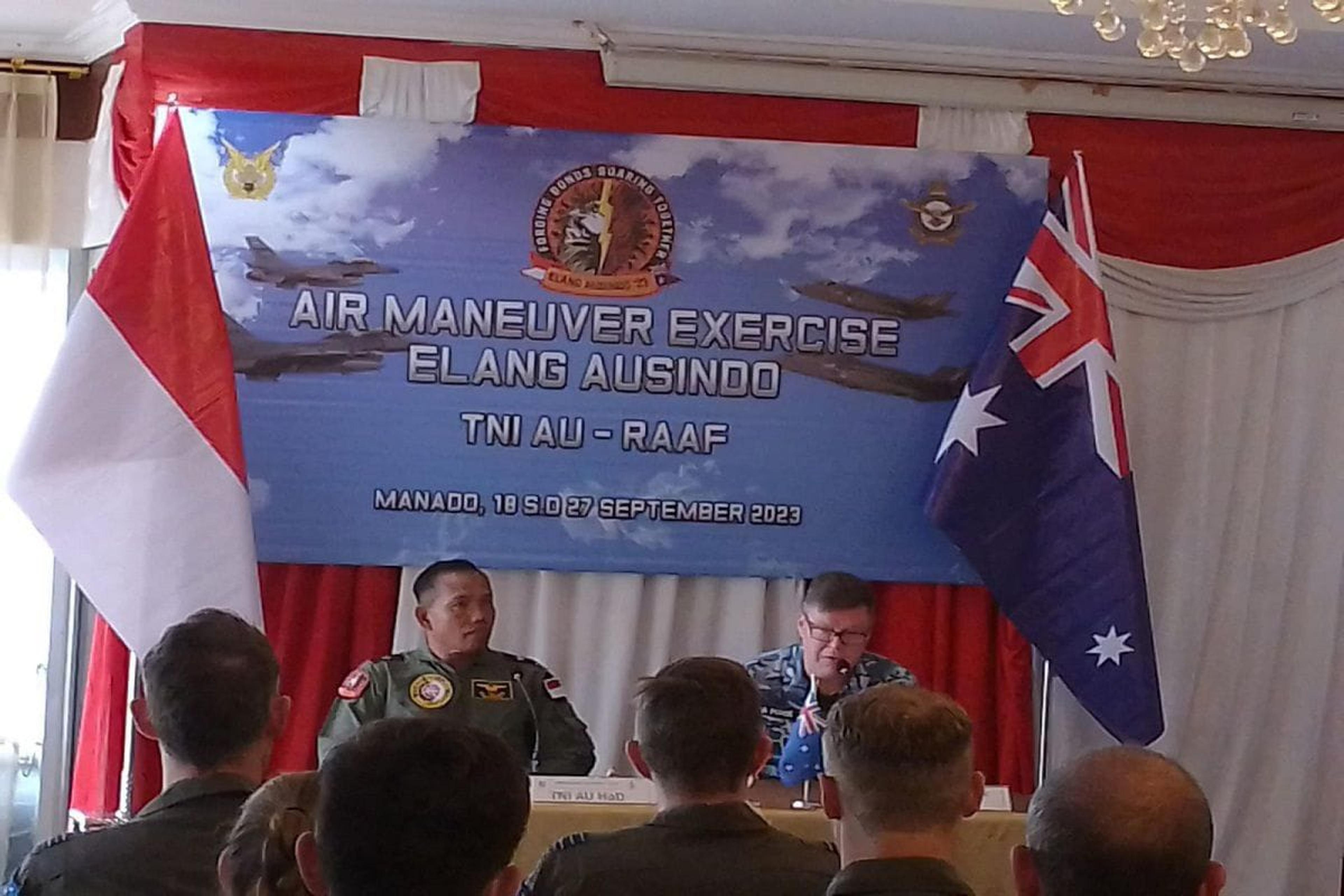 TNI AU dan Angkatan Udara Australia Latihan Sandi Elang Ausindo 2023 di Manado