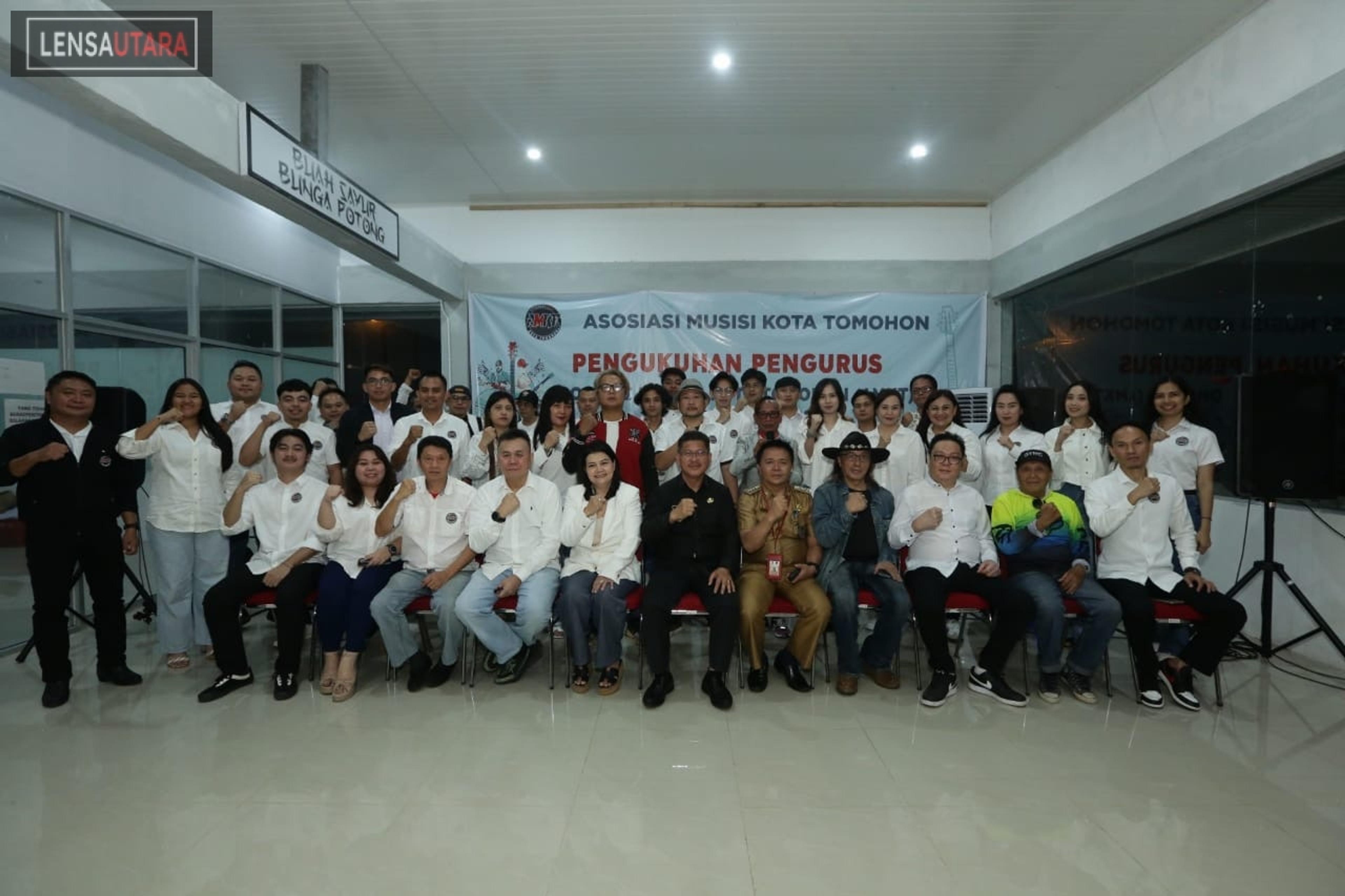 Kaligis Harap Kehadiran AMKT Bisa Wujudkan Tomohon Jadi Kota Musisi