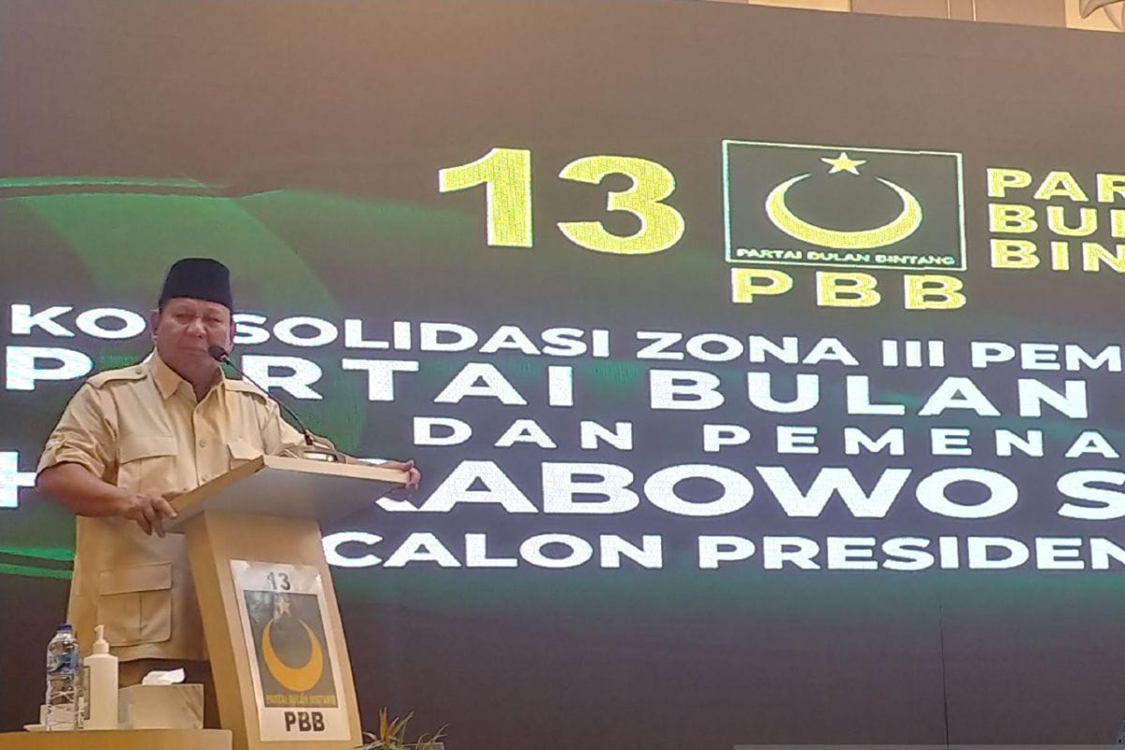 Prabowo Subianto: Bakal Cawapres di 2024 Masih Berproses