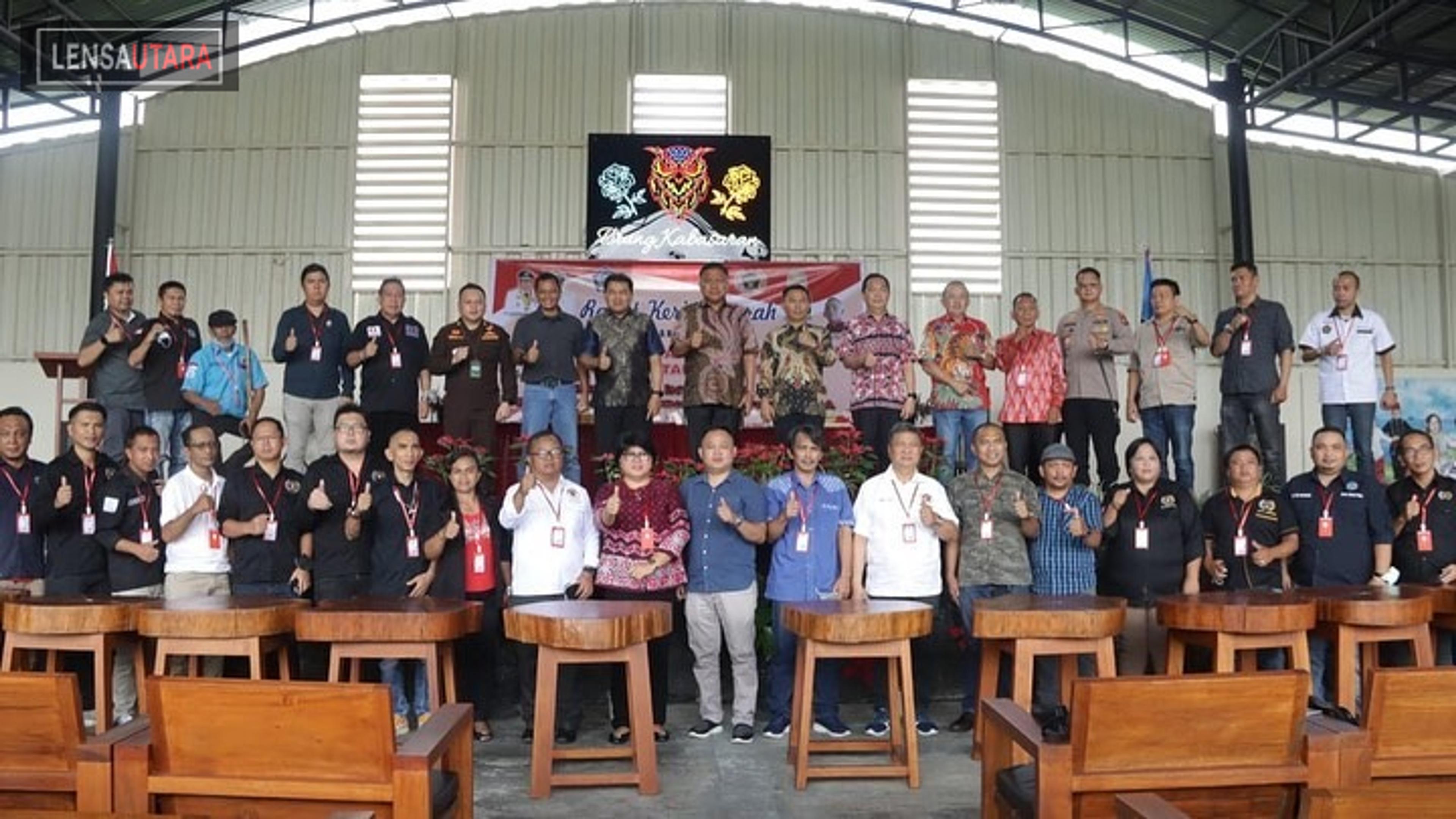 Gubernur Olly Dondokambey Buka Kegiatan Rakerda PWI Sulut 2022