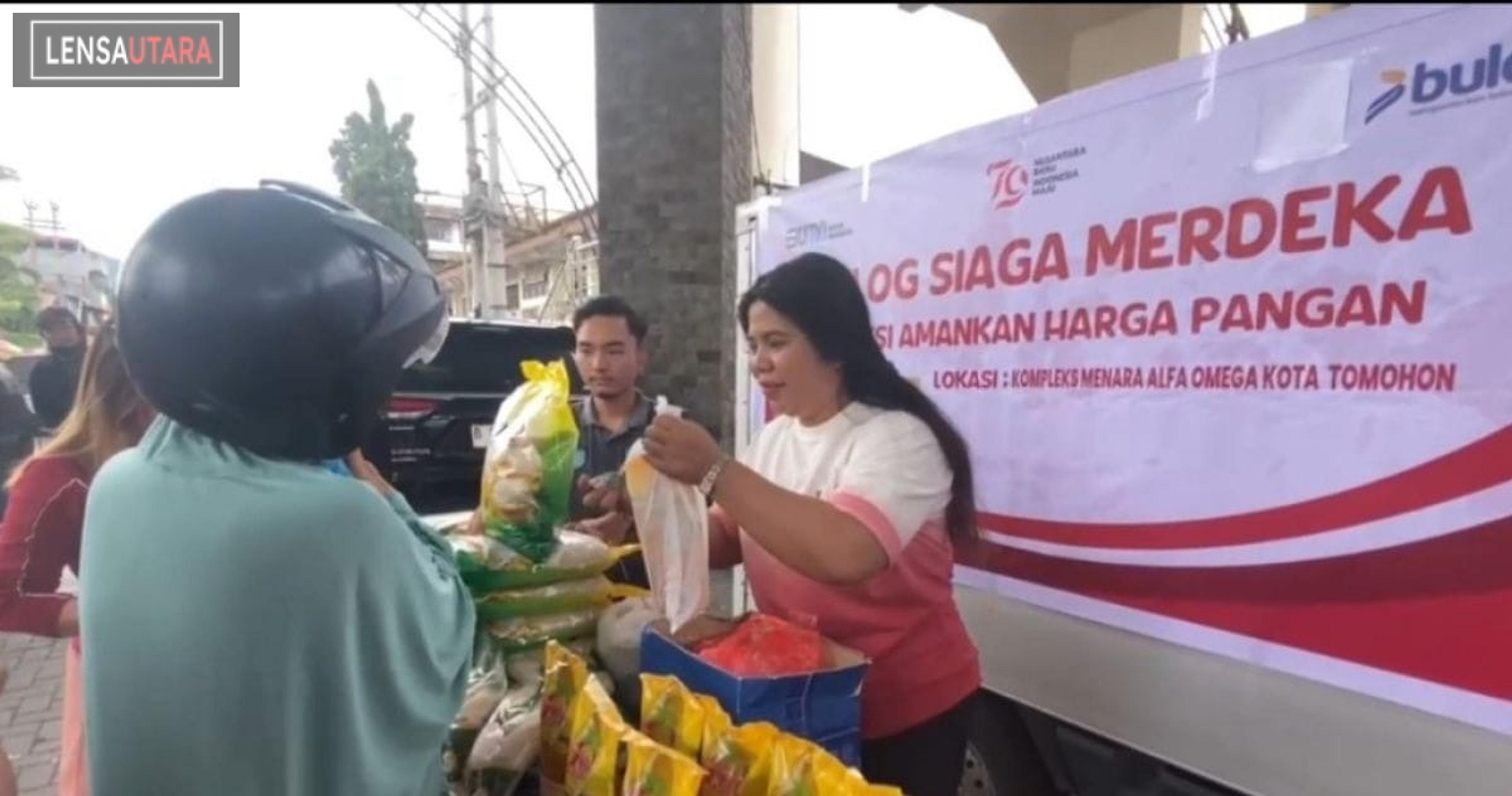 Bulog Siaga Merdeka Amankan Pangan di Sulawesi Utara