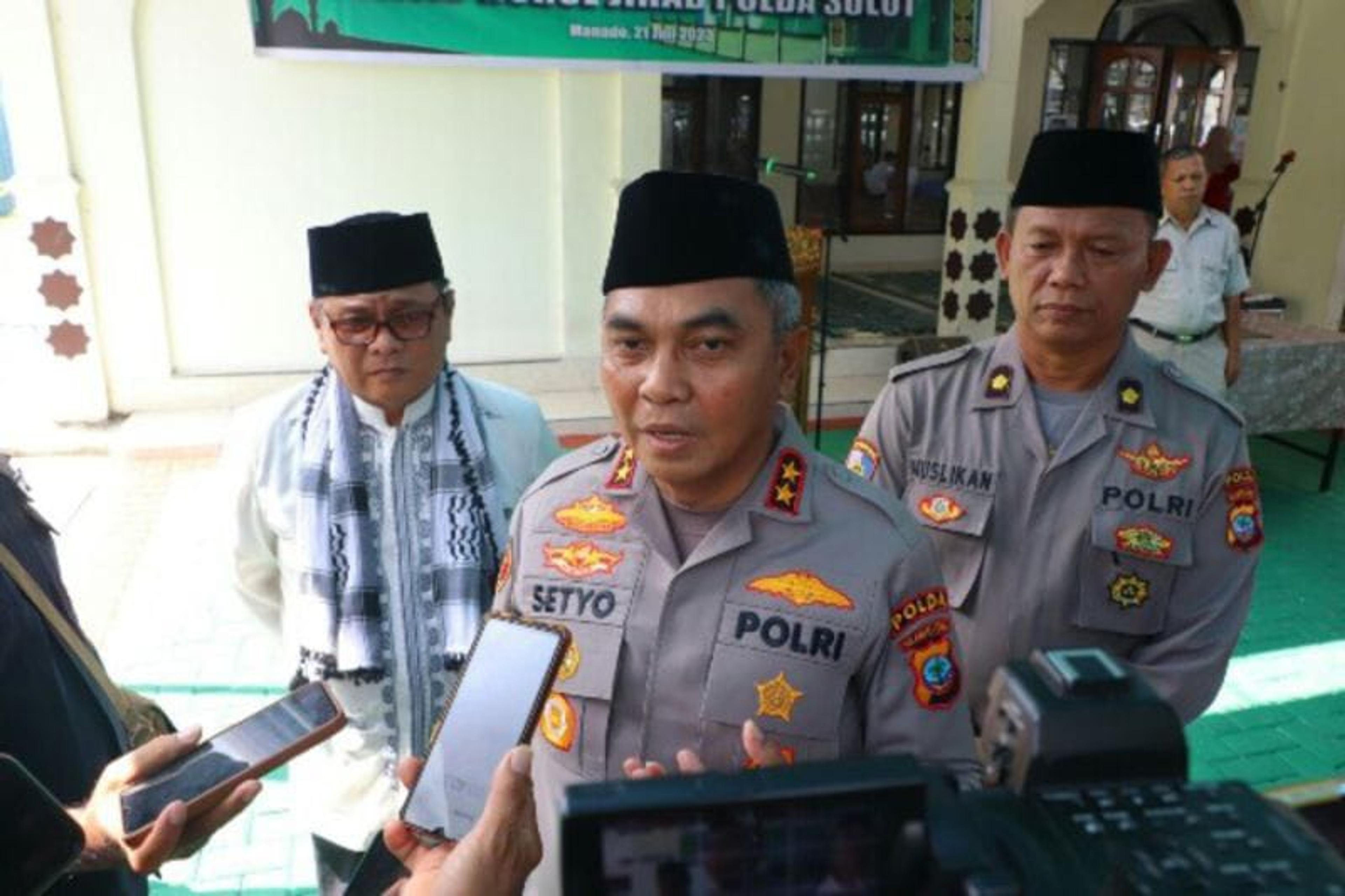 Kapolda Sulut: Permasalahan Sekecil Apapun Harus Cepat Ditangani