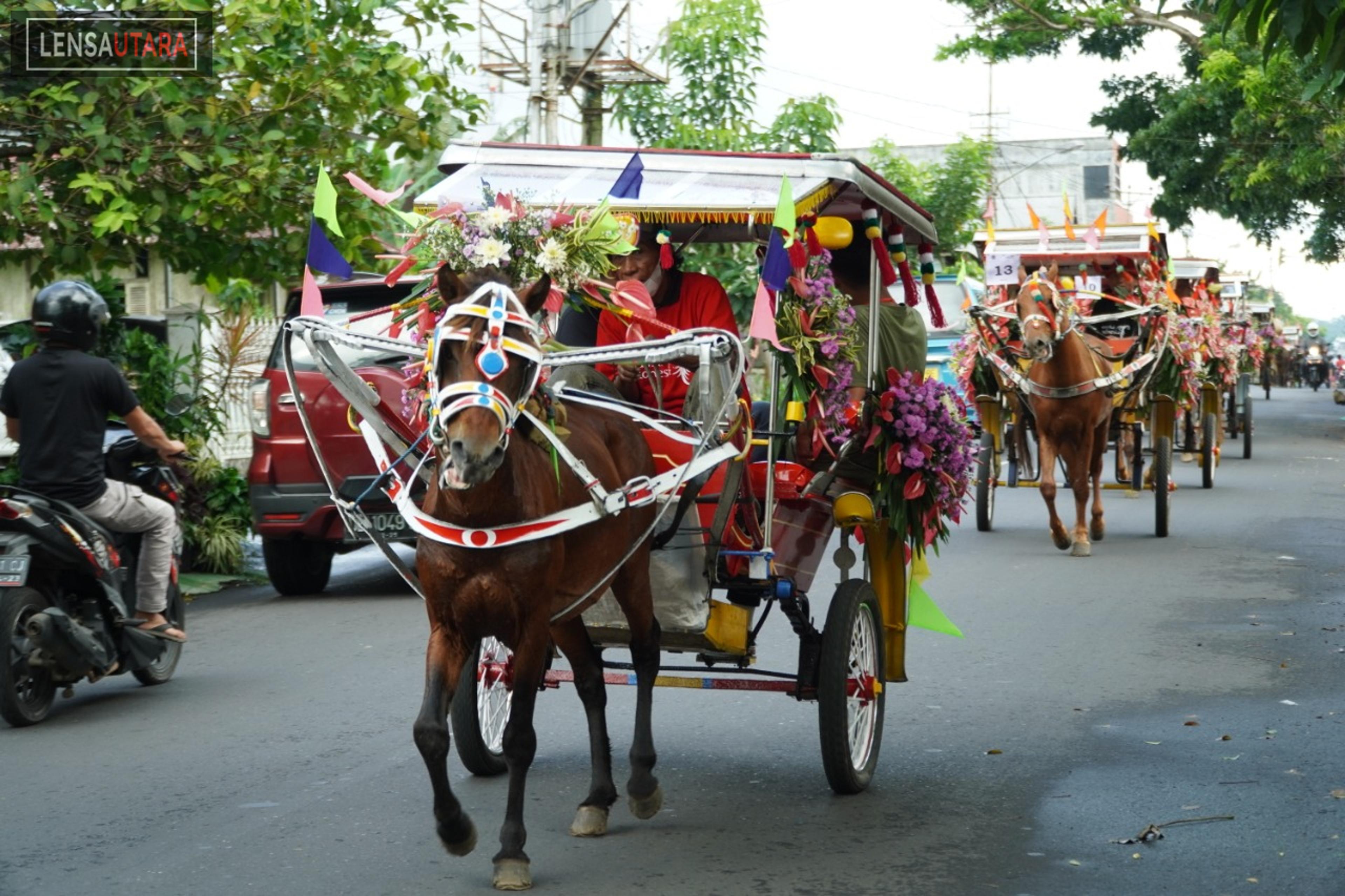 Parade Bendi Hias dan Pameran UMKM di Hari Kedua Festival Danau Tondano