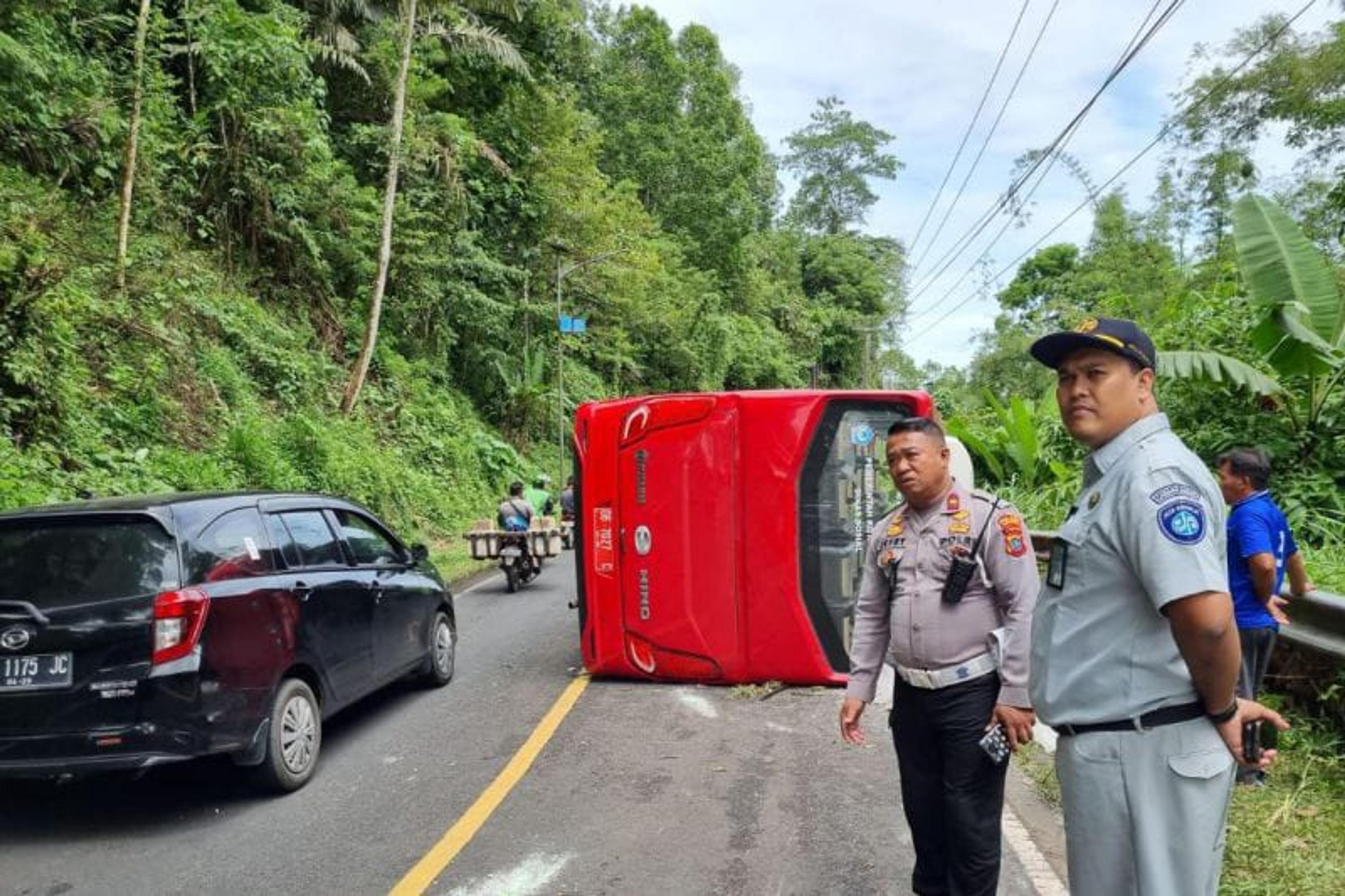 Jasa Raharja Sulut Jamin Santunan Korban Kecelakaan Bus Jalan Leilem-Sonder