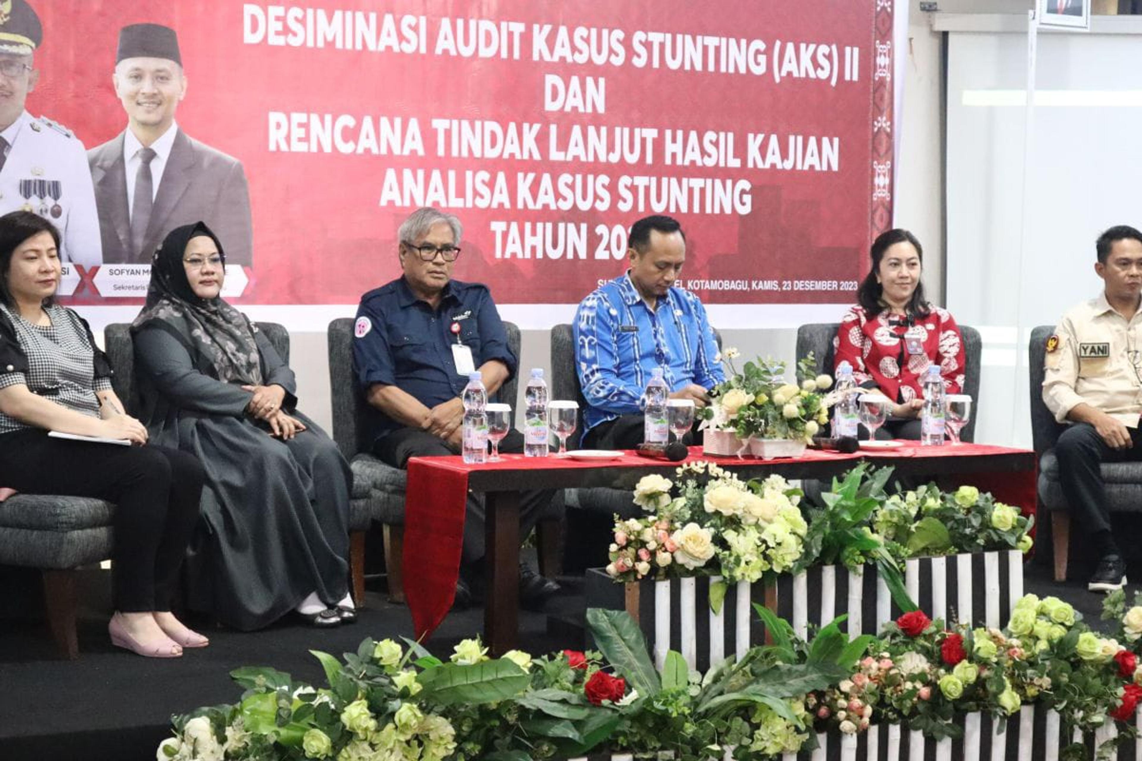 Pemkot Kotamobagu Intervensi Percepat Penurunan Angka Stunting