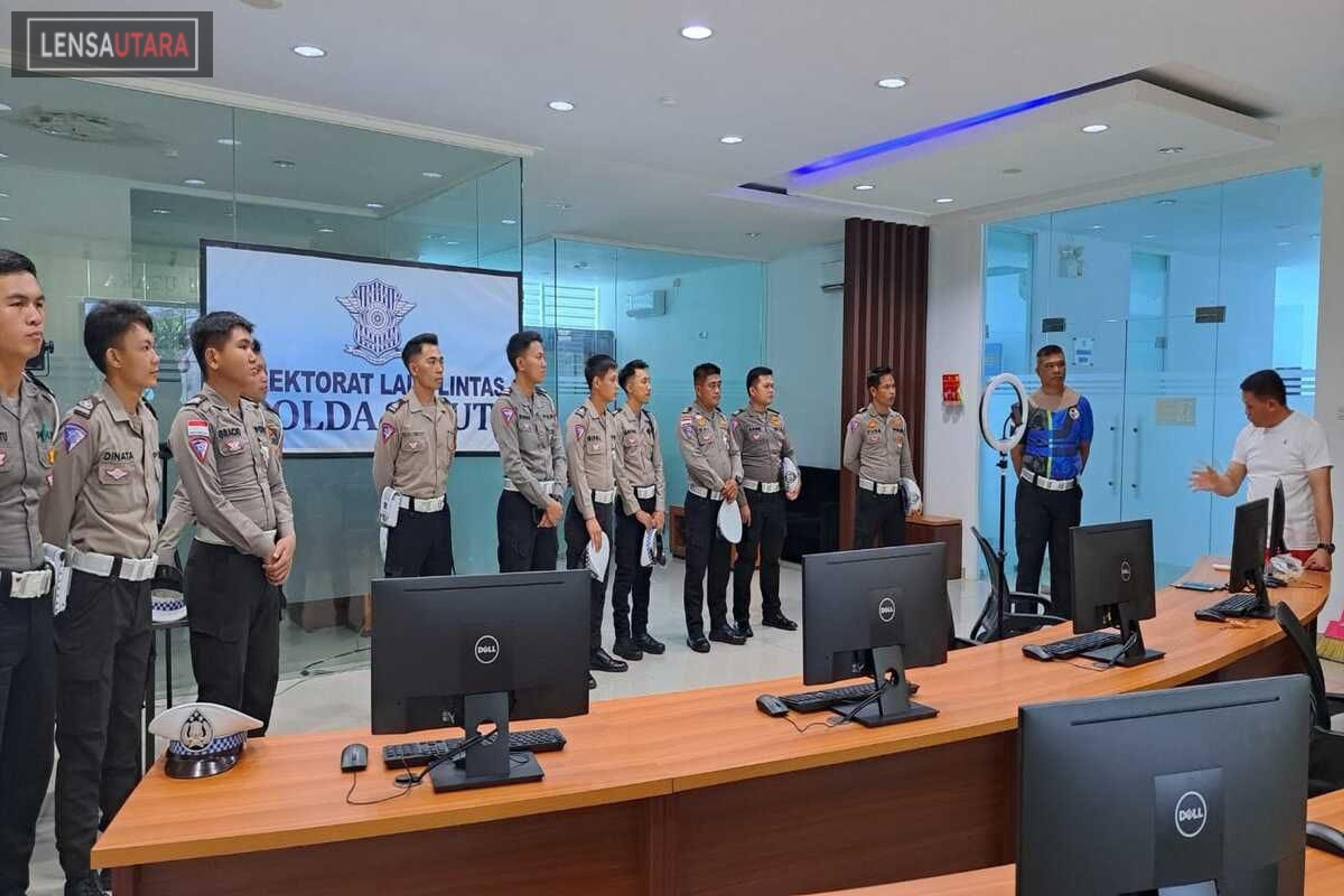 Ditlantas Polda Sulut Bekali Puluhan Siswa Polri Pendidikan Pengembangan Spesialisasi