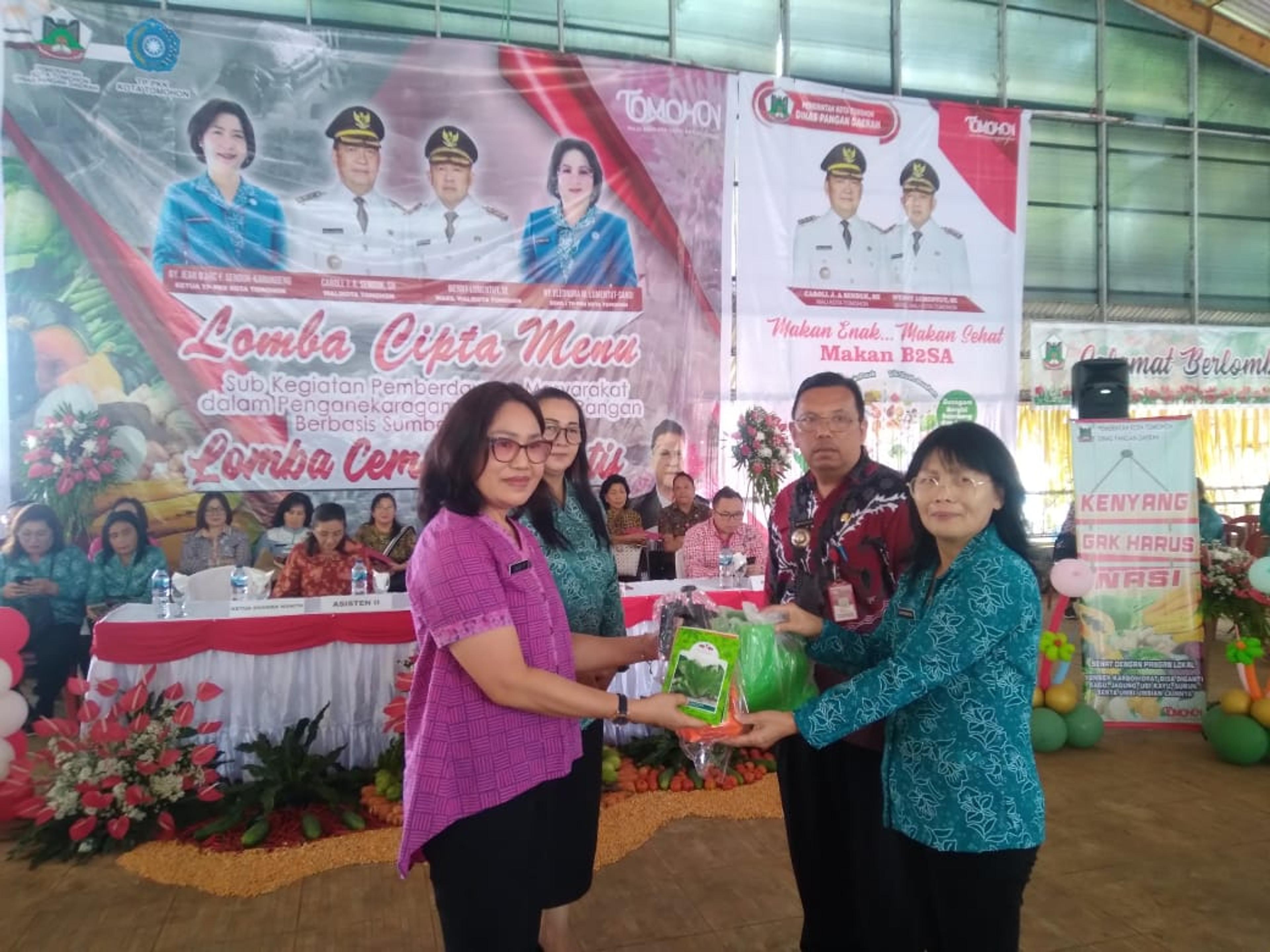 Dorong IRT Berinovasi, Pemkot Tomohon Gelar Lomba Cipta Menu Antar Kelurahan