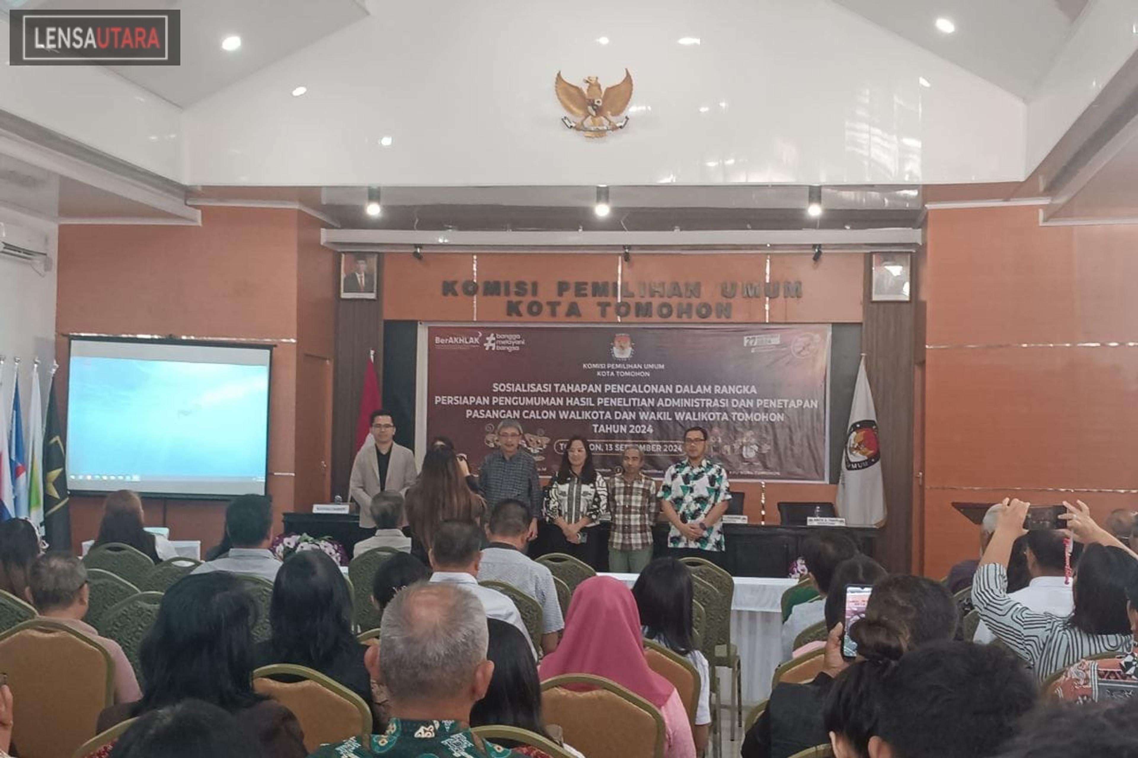 KPU Tomohon Berharap Tokoh Agama Jadi Corong Sampaikan Tahapan Pilkada 2024