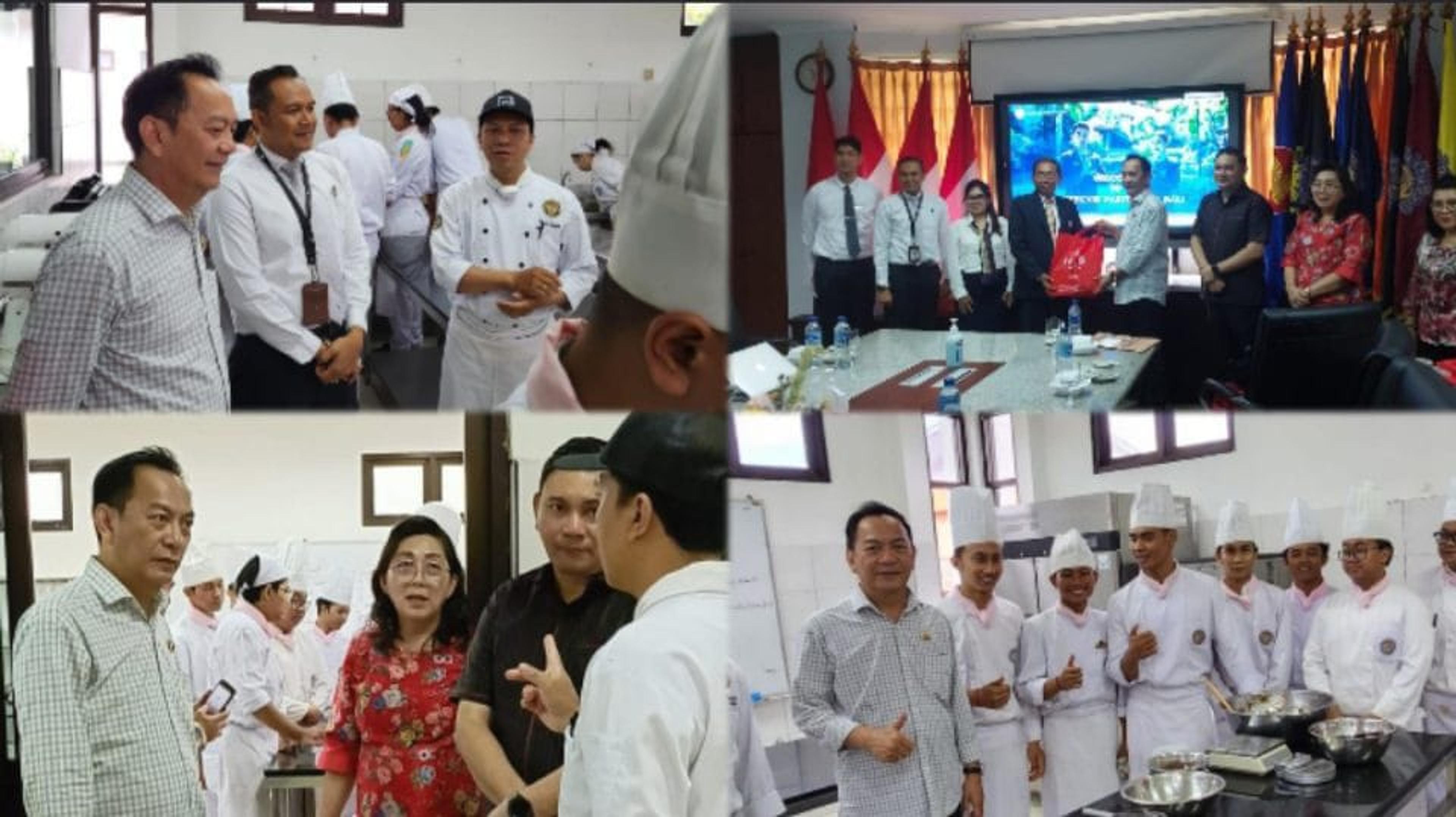 Di Poltekpar Bali, Senduk Belajar Tingkatkan SDM Pariwisata