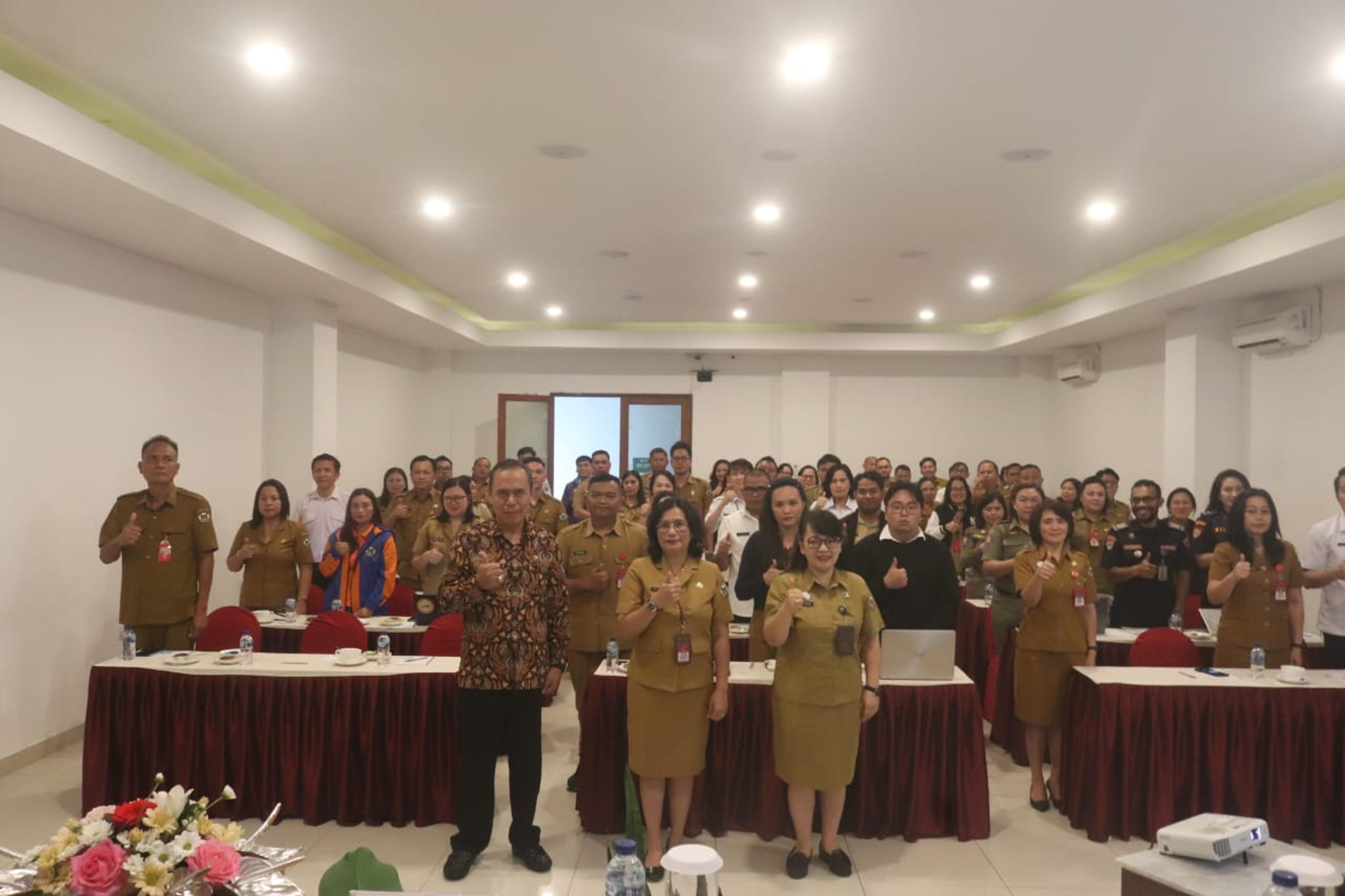 Pioh Buka Bimbingan Teknis dan Desk di Lingkungan Pemkot Tomohon