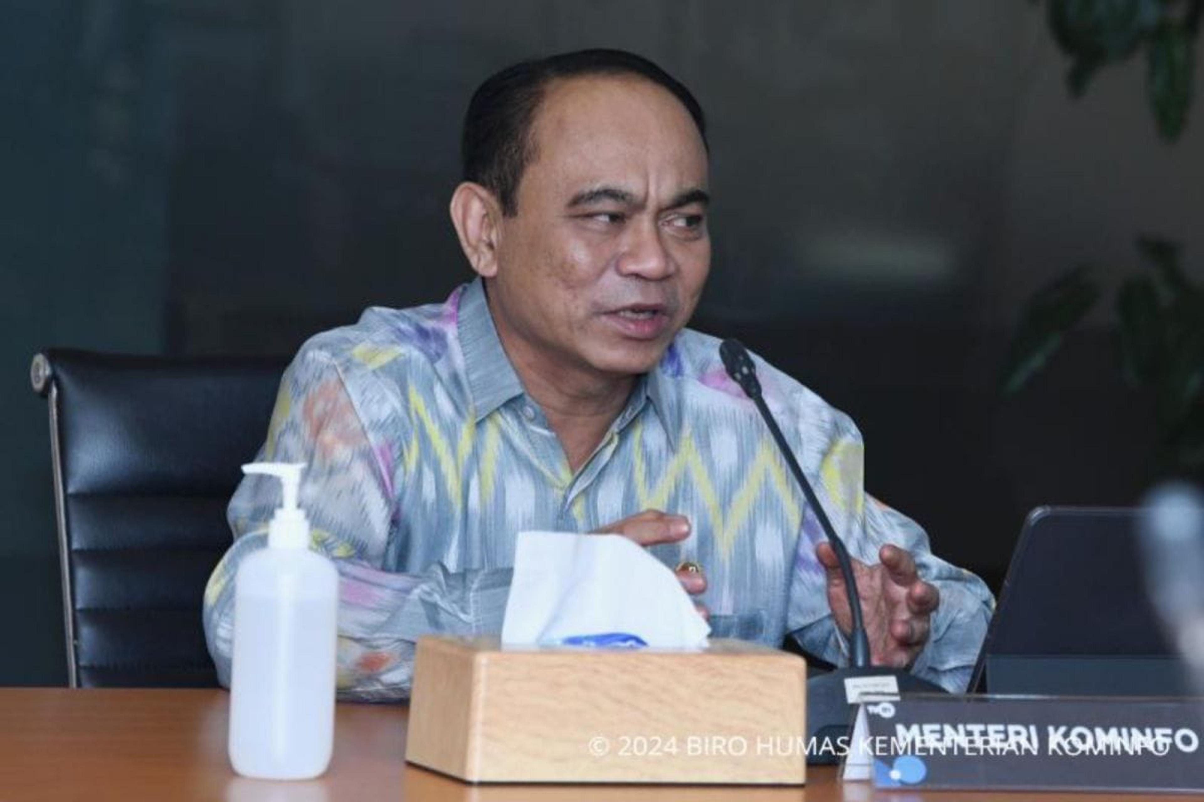 Menkominfo Imbau Masyarakat Terima Hasil Resmi Pemilu dari KPU