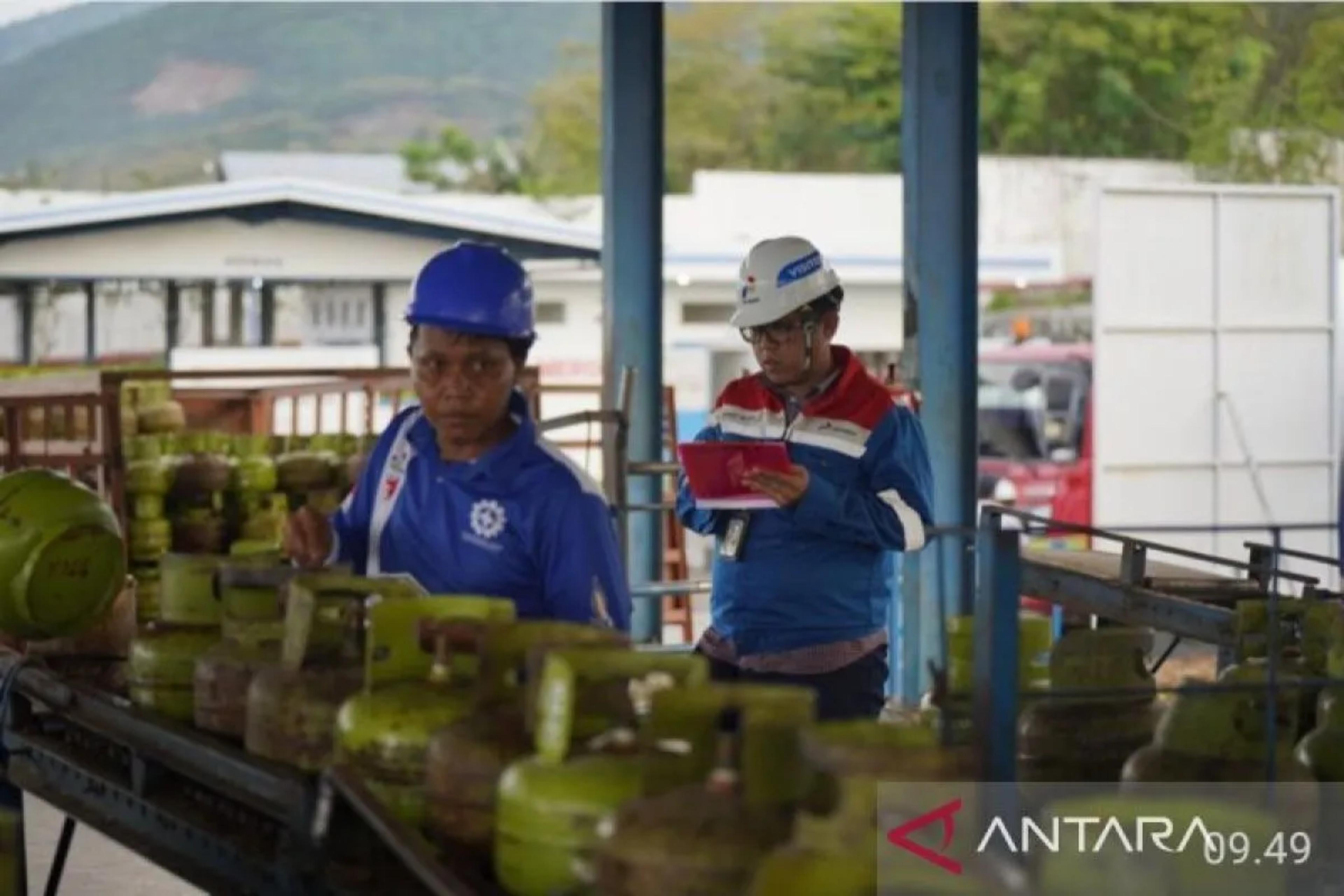 Pertamina Lakukan Penambahan 40 ribu Tabung LPG 3 kg di Sulut