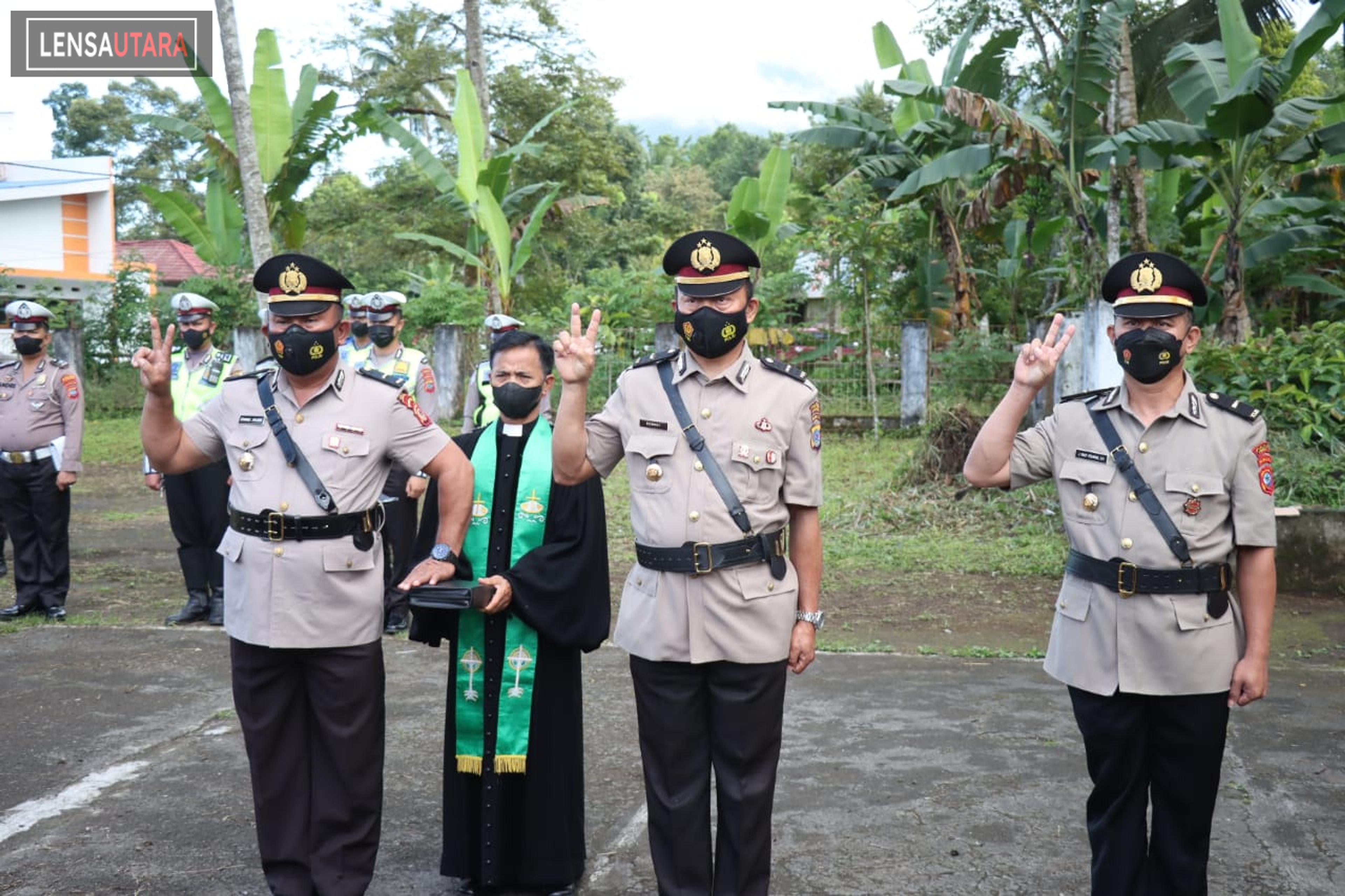 Kapolres Tomohon Lantik 3 Kapolsubsektor