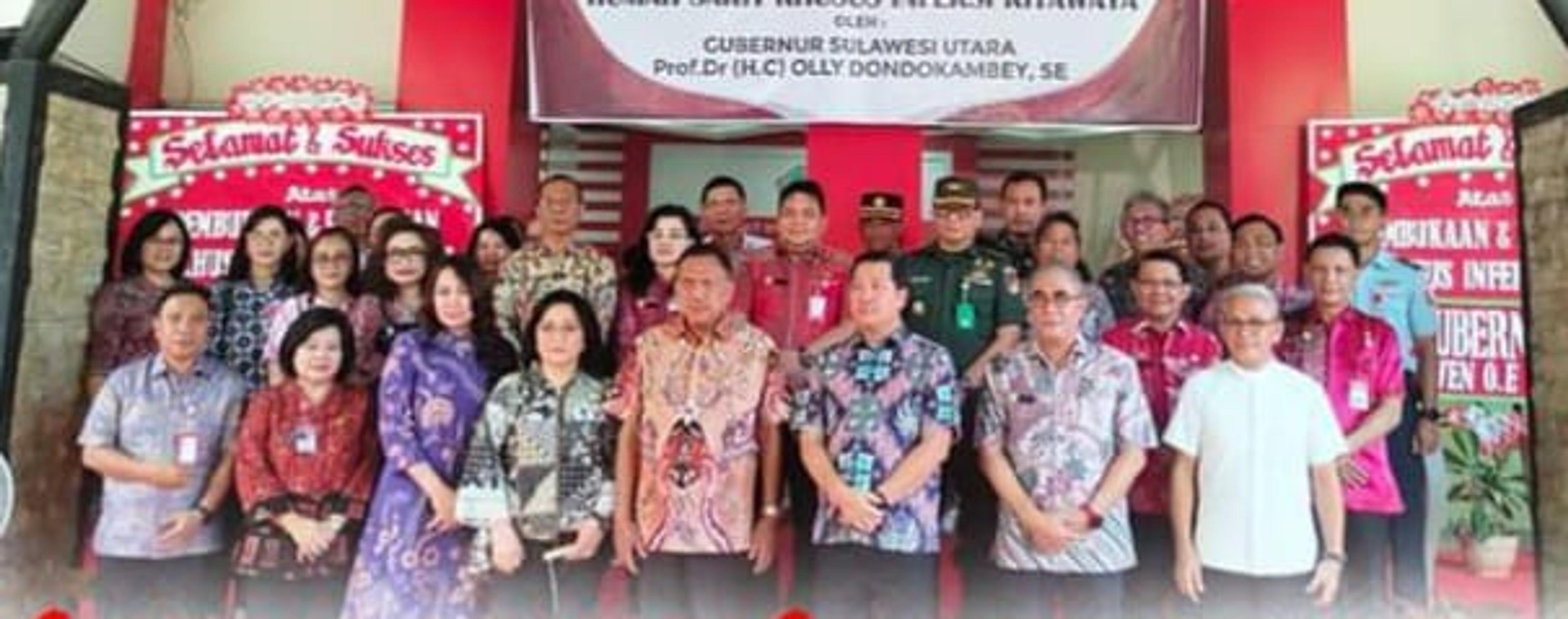 Bank SulutGo Dukung Kehadiran Rumah Sakit Khusus Infeksi Kitawaya