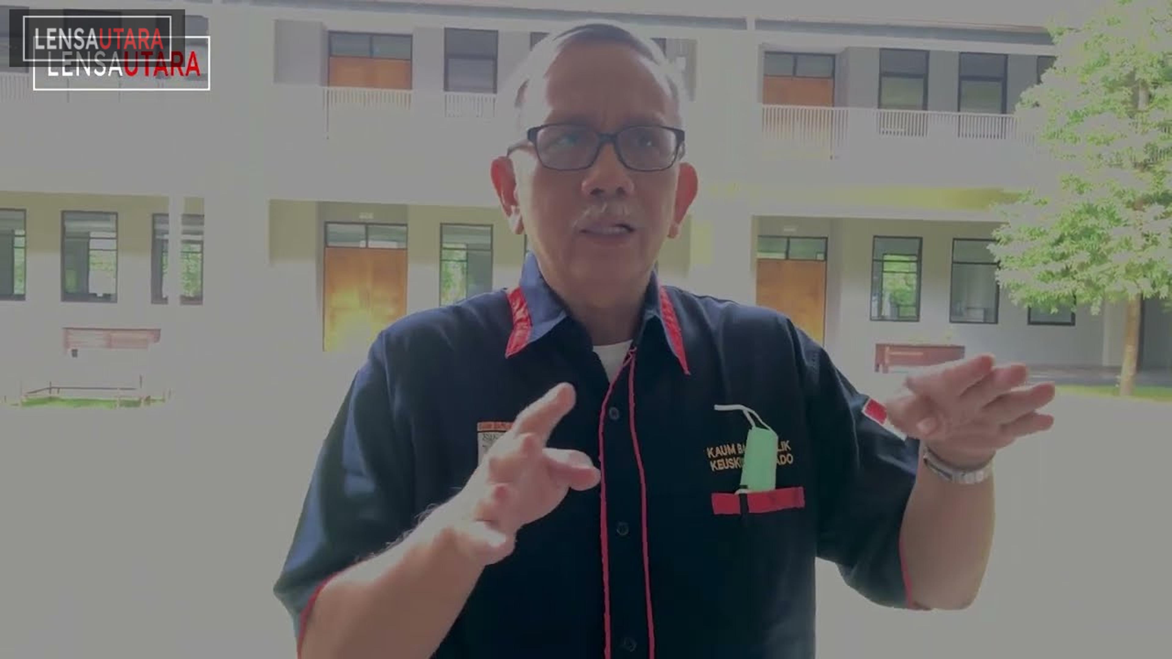 Kaum Bapak Katolik Keuskupan Manado Gelar Rekoleksi dan Pelantikan Pengurus Baru