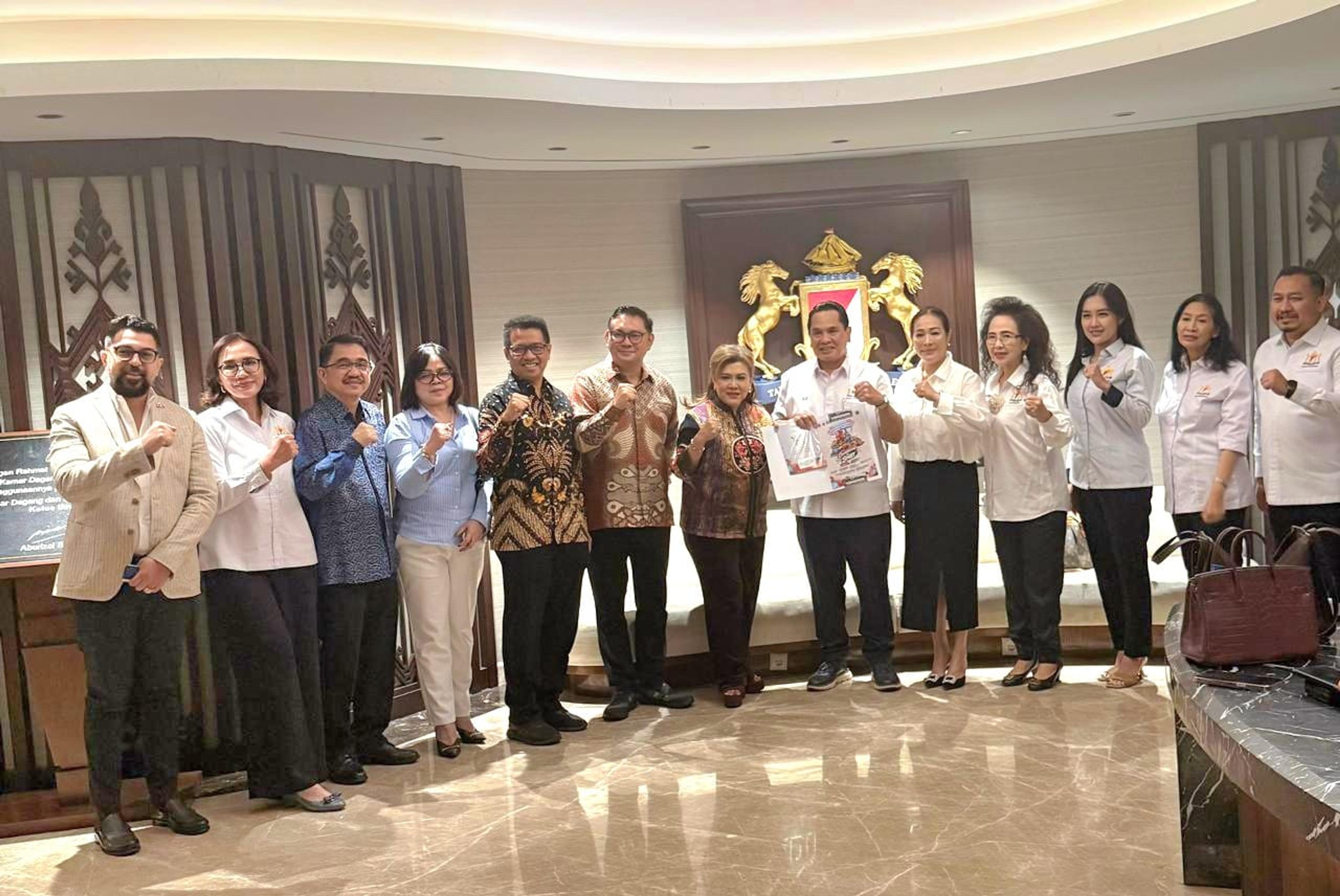 Levita Supit Bawa TIFF ke KADIN Pusat, Tomohon Siap Jadi Mitra Strategis Investasi
