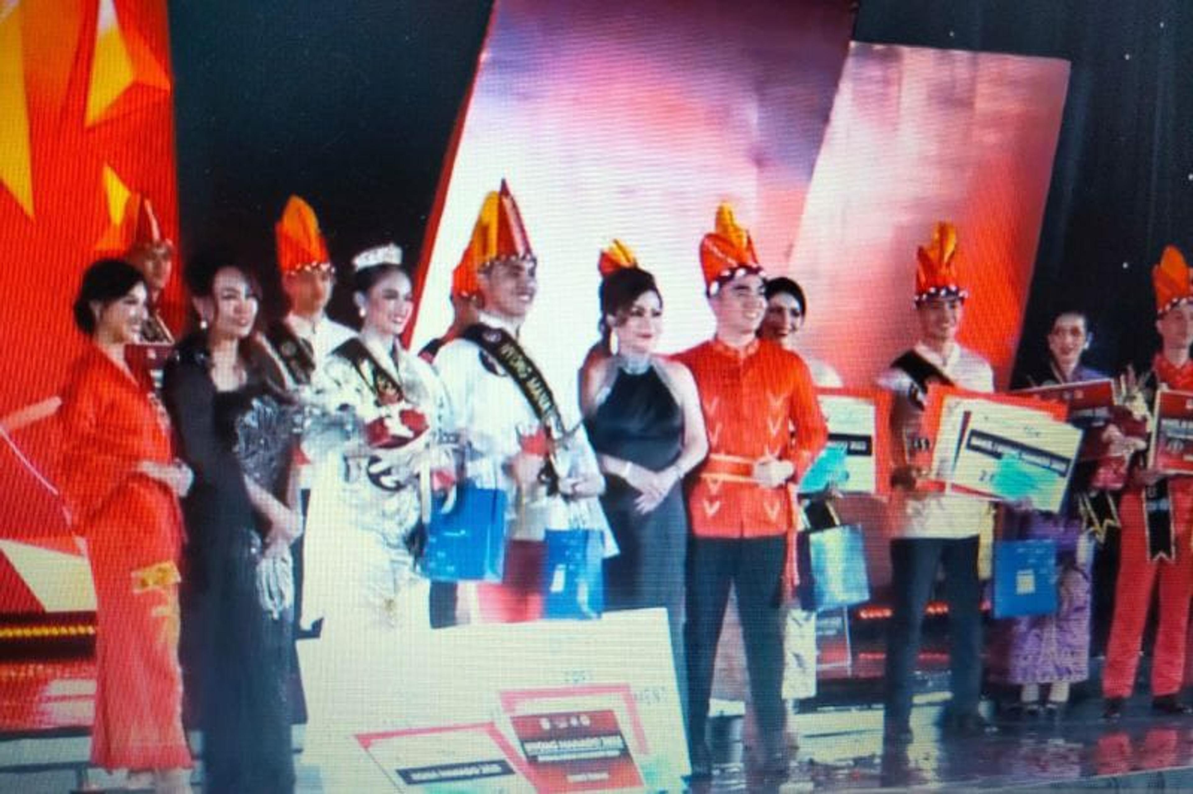 Jonathan dan Loisa Terpilih Nyong Nona Manado 2023