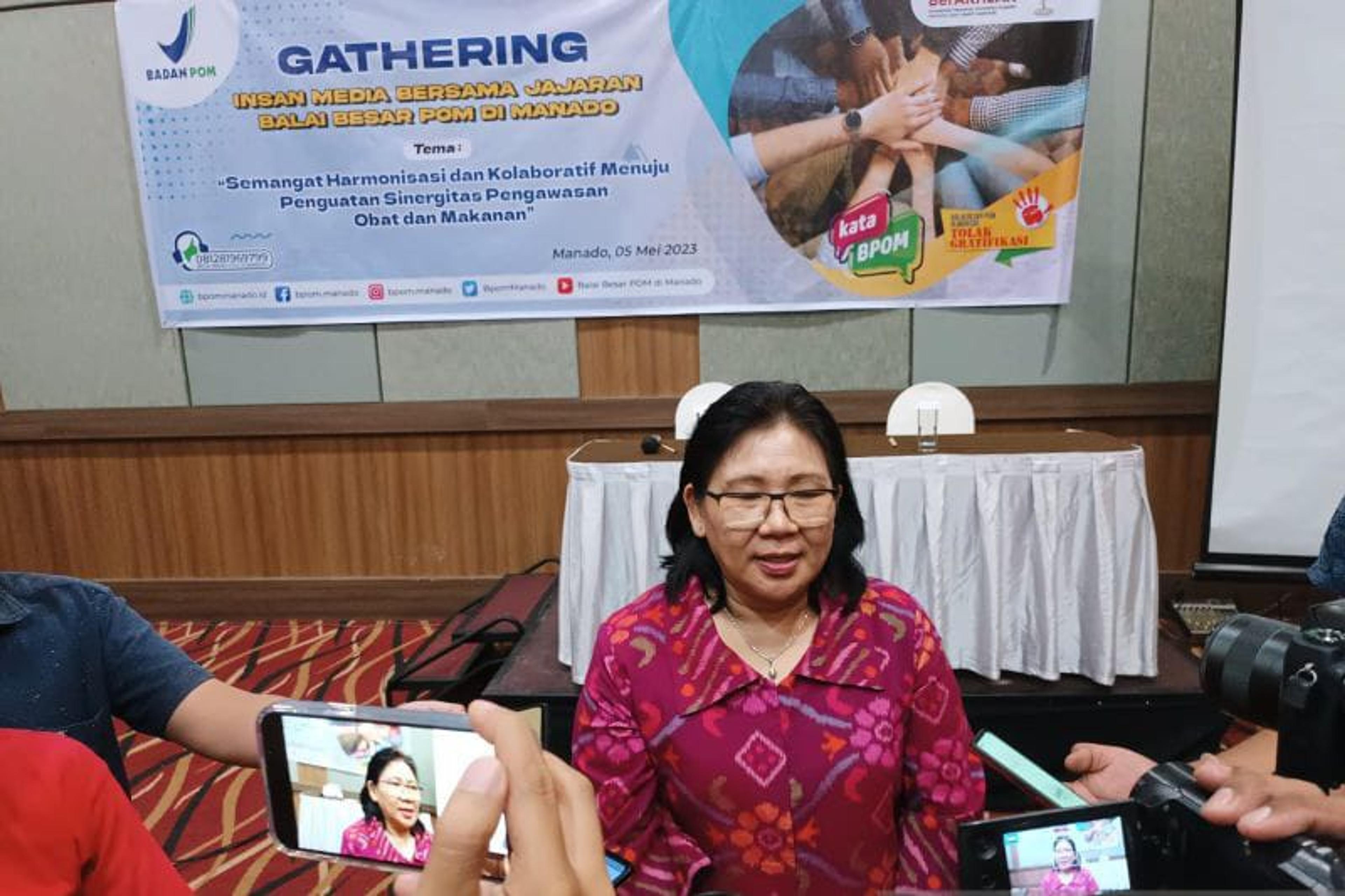 BBPOM Manado Ajak Media Massa Ikut Mewujudkan Konsumen Cerdas