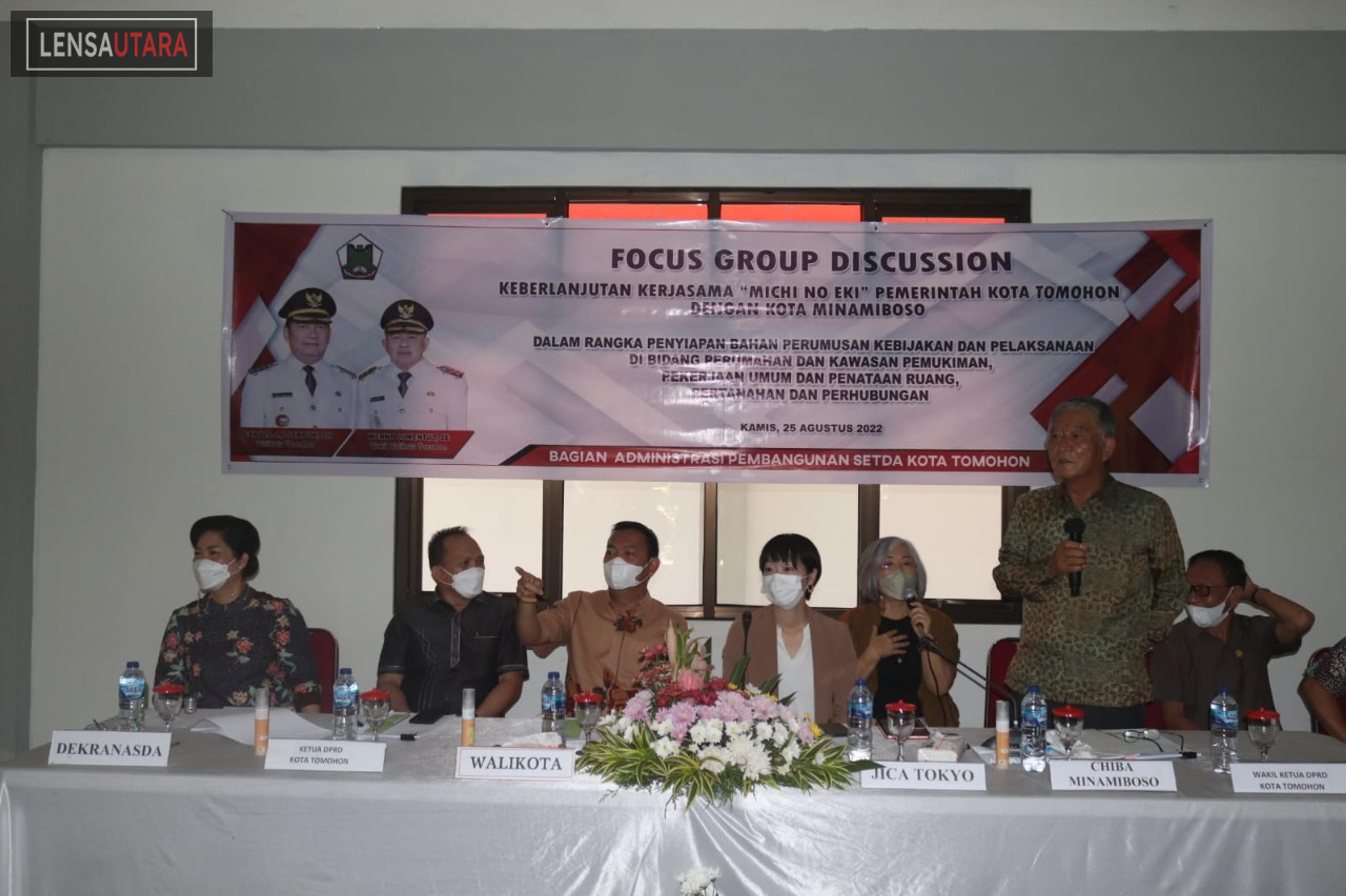 Tomohon dan Minamiboso Jepang Diskusikan Soal Kerjasama Agrikultur dan Pariwisata
