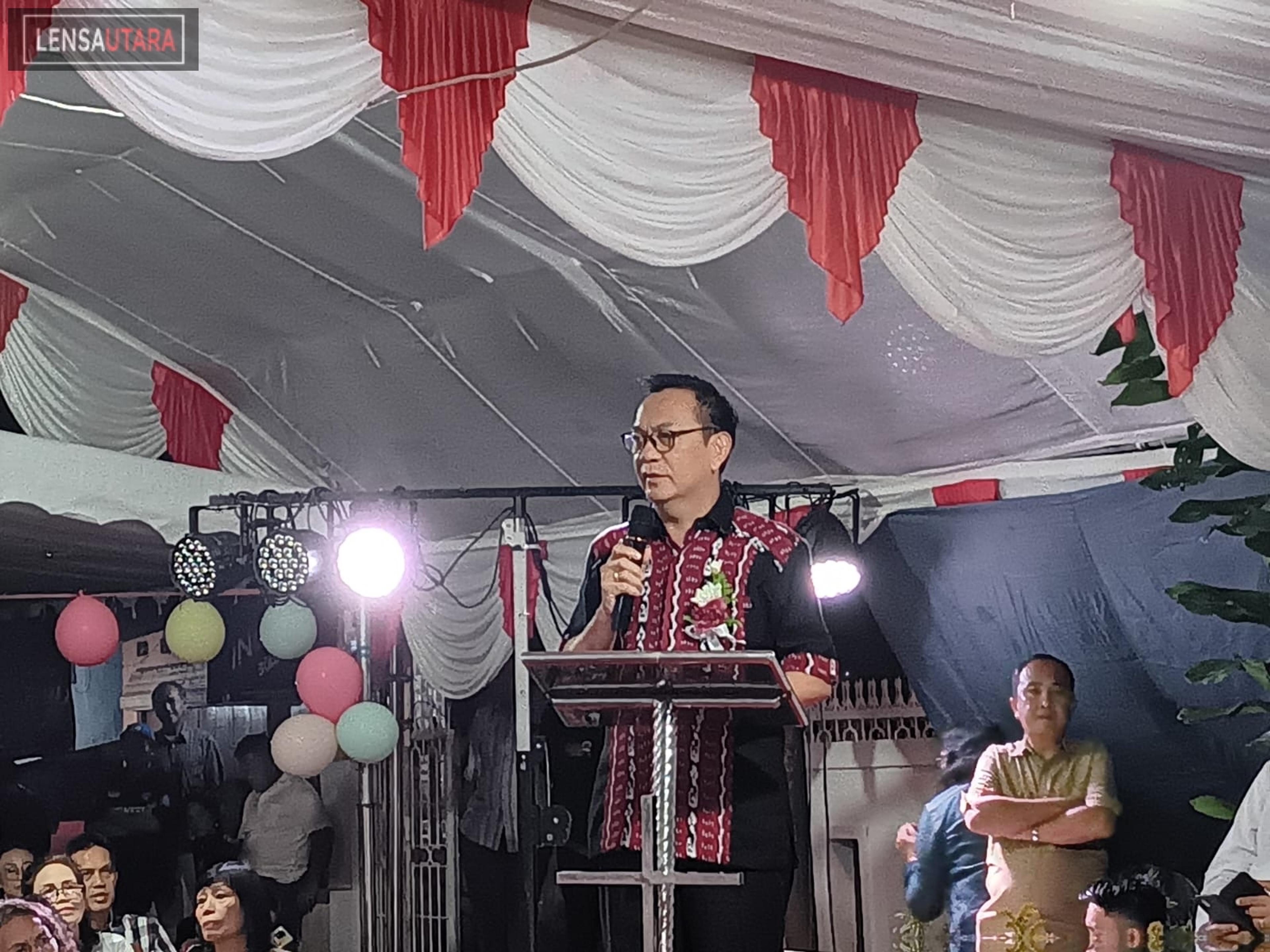 Caroll Senduk Bersyukur Bersama Warga Kolongan di HUT ke 181