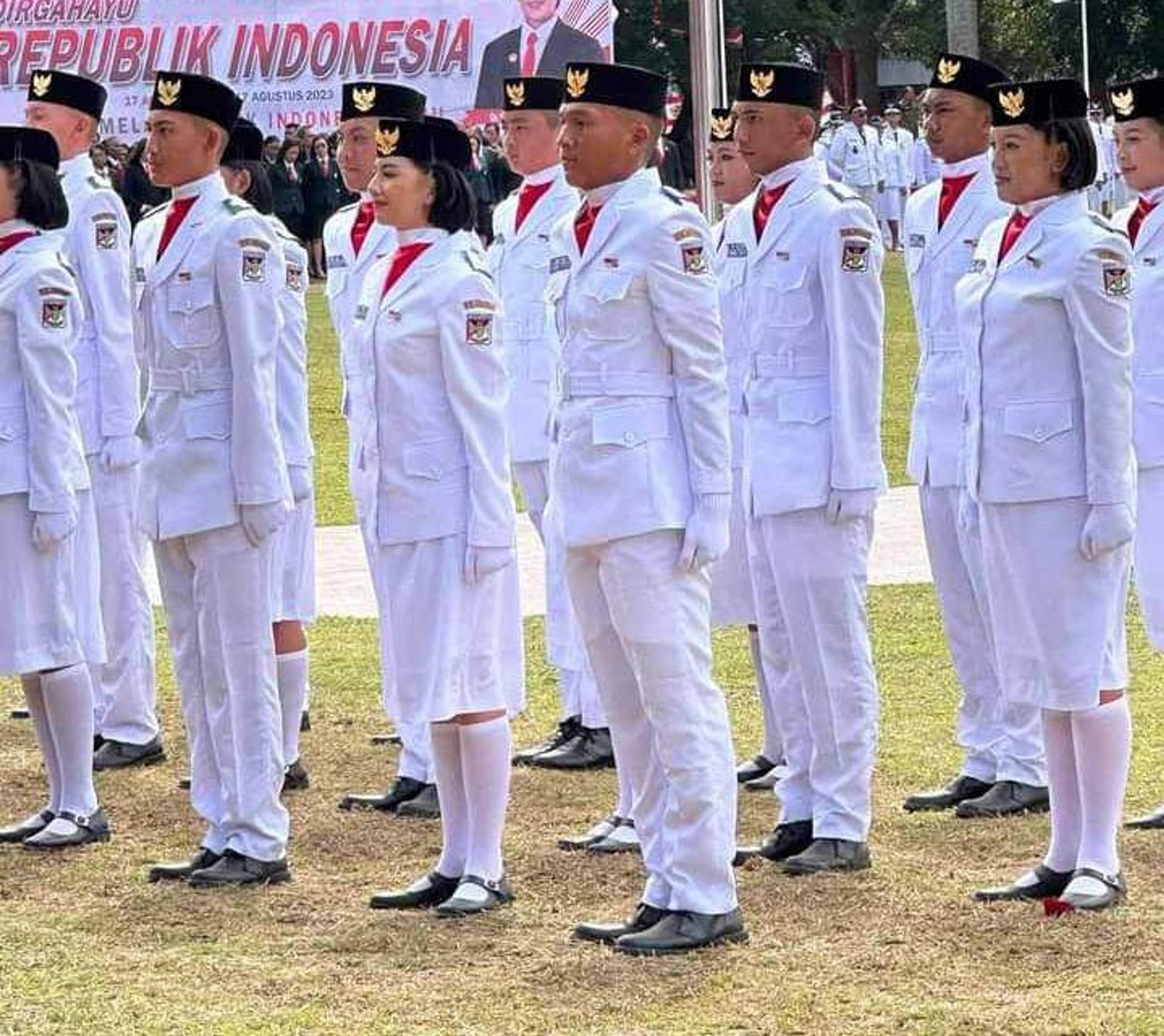 Jadi Paskibraka HUT RI Ke 78, Ivy Seroy Bikin Orang Tua Bangga