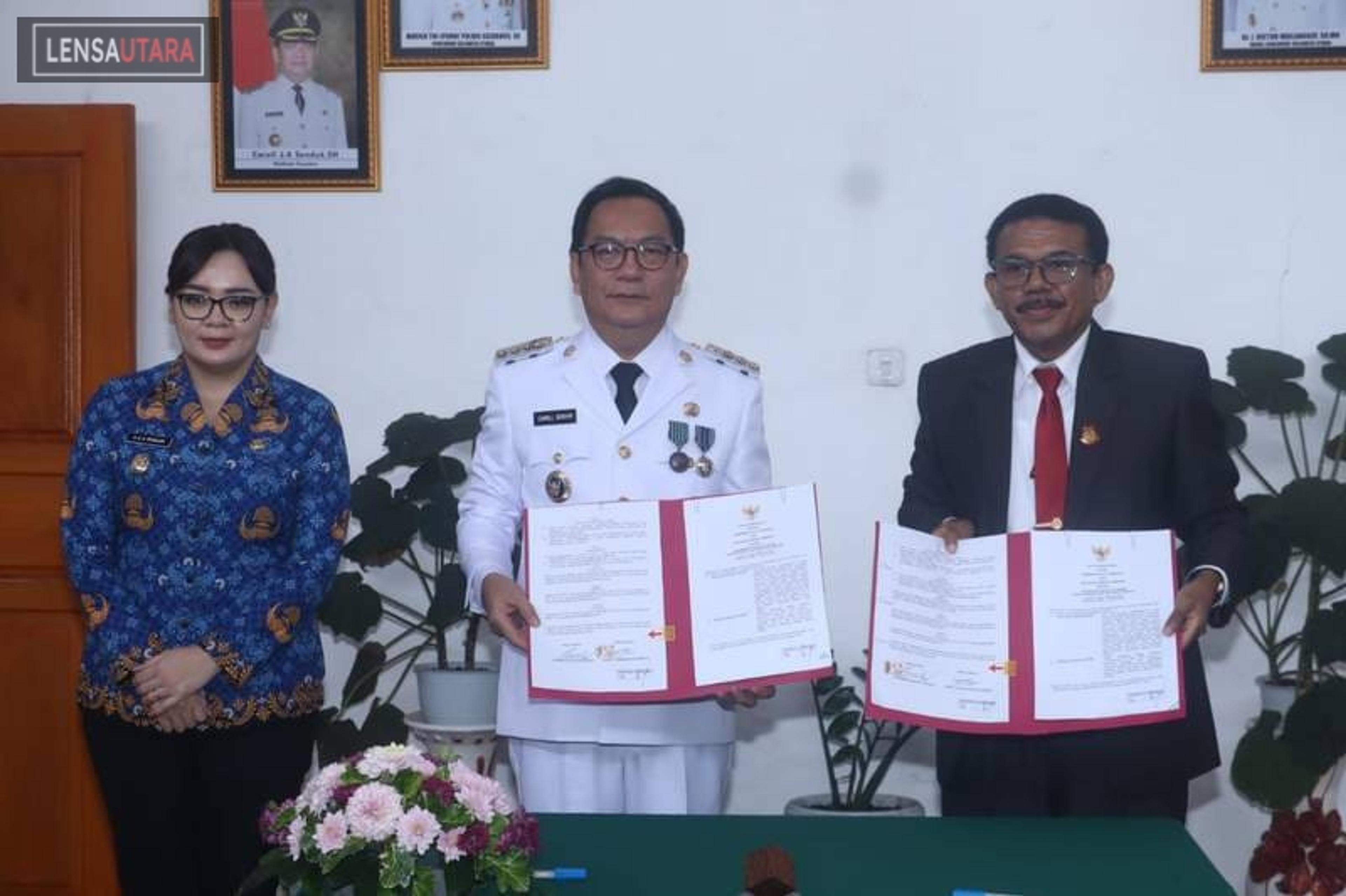 Sinergi Hukum untuk Perkuat Tata Kelola Pemerintahan, Pemkot Tomohon dan Kejari Teken MoU