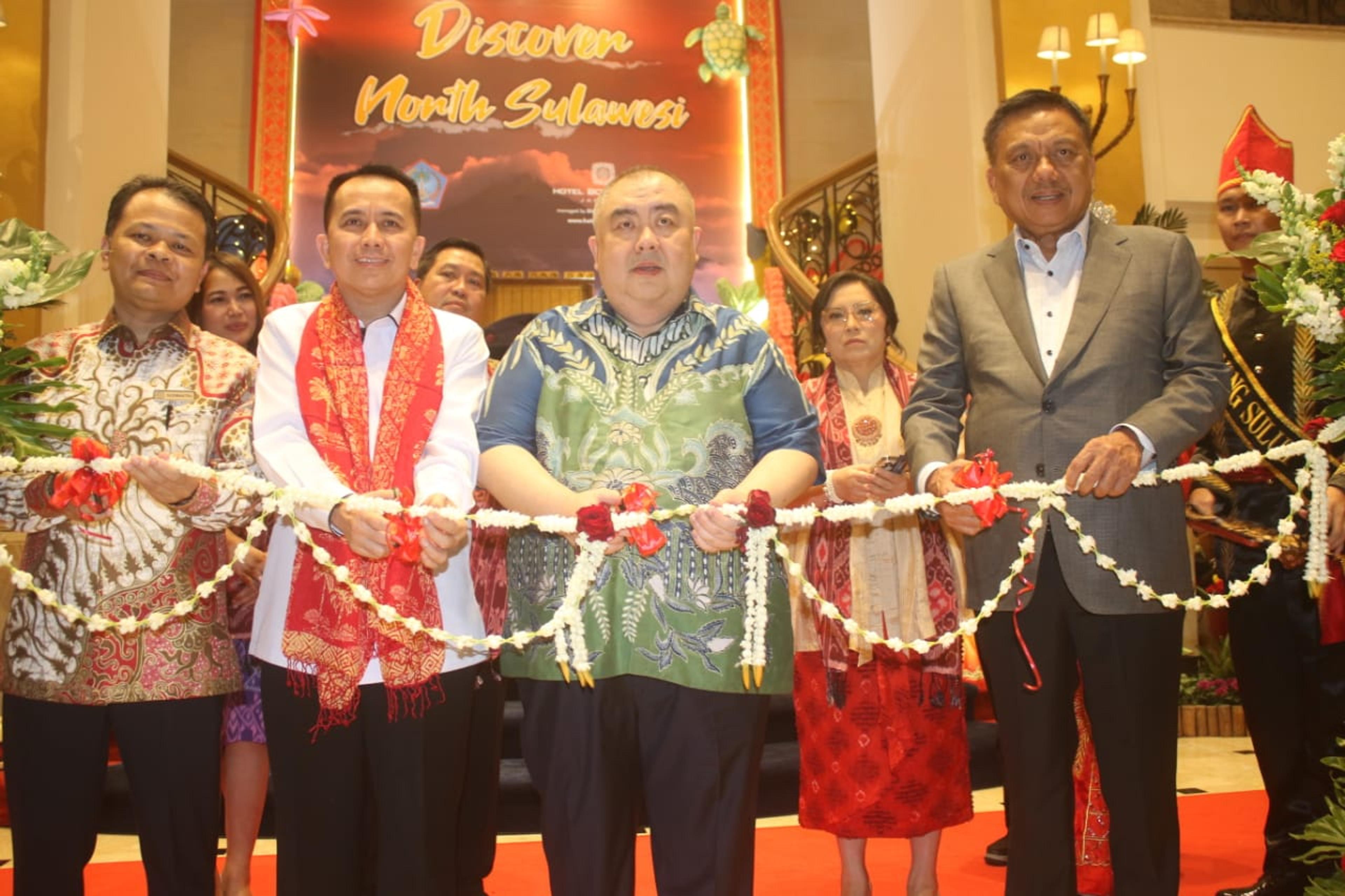 Pembukaan Discover North Sulawesi di Jakarta Meriah, Olly: Ajang Promosi Wisata