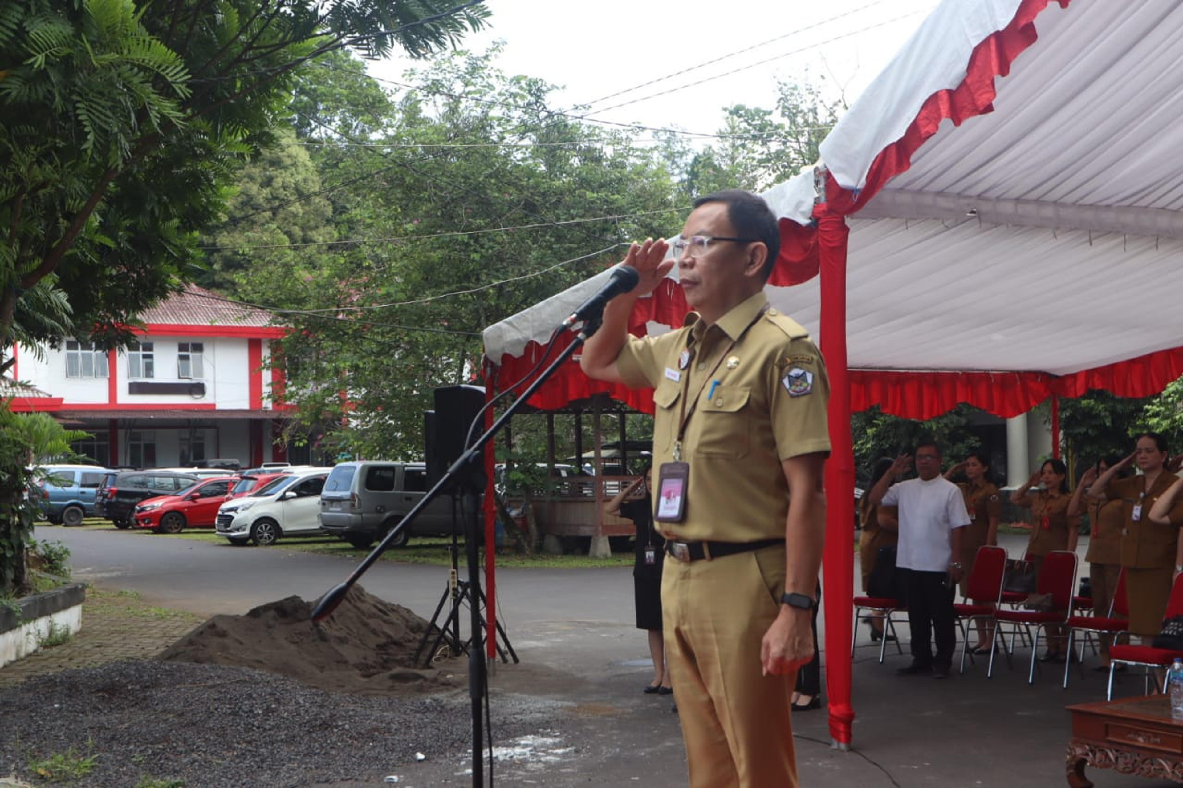 Ini Isi Pidato Jokowi pada Upacara Bela Negara di Tomohon