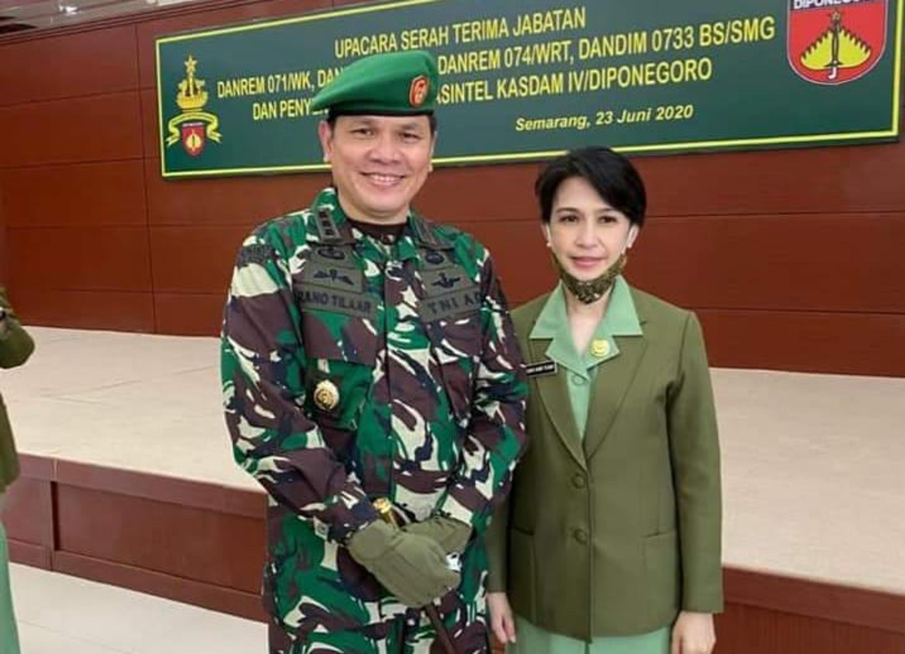 Rano Tilaar, Resmi Naik Pangkat Bintang Dua TNI