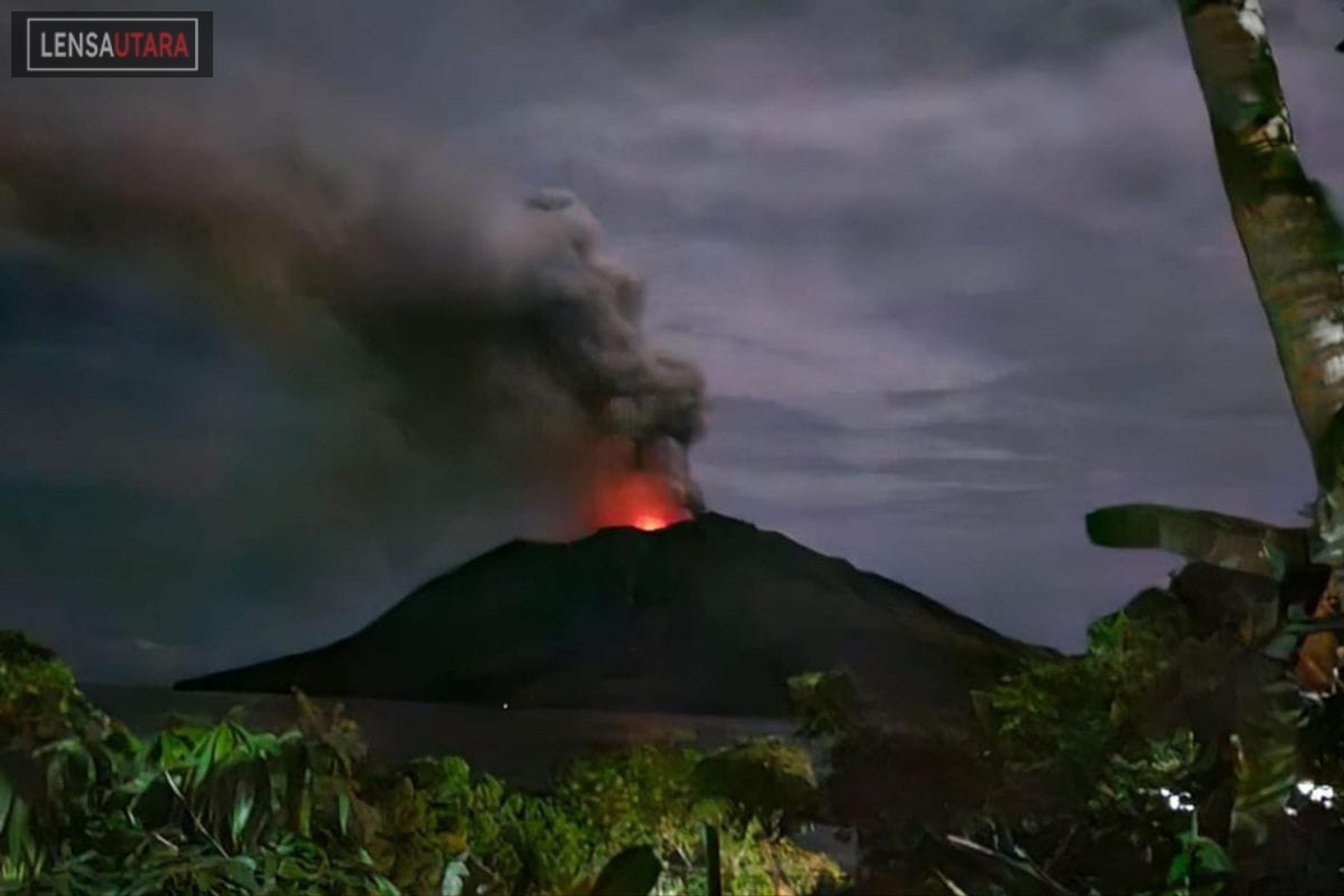 Gunung Ruang Meletus, 838 Warga akan Dievakuasi ke Tagulandang