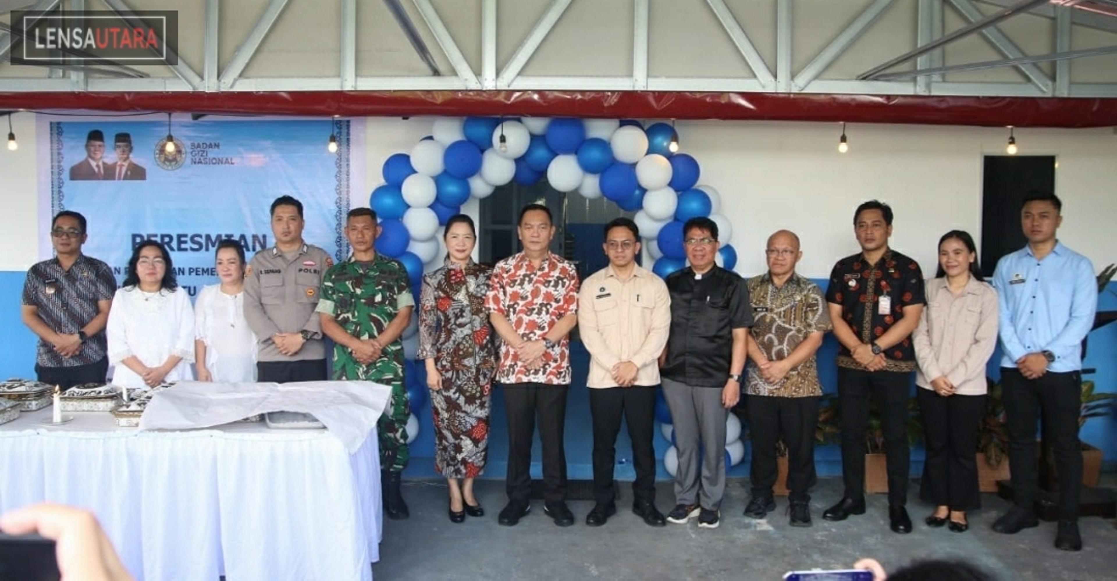 SPPG Kakaskasen Satu Diresmikan,Caroll Senduk Minta Awasi dan Pastikan Makanan Sesuai Standar