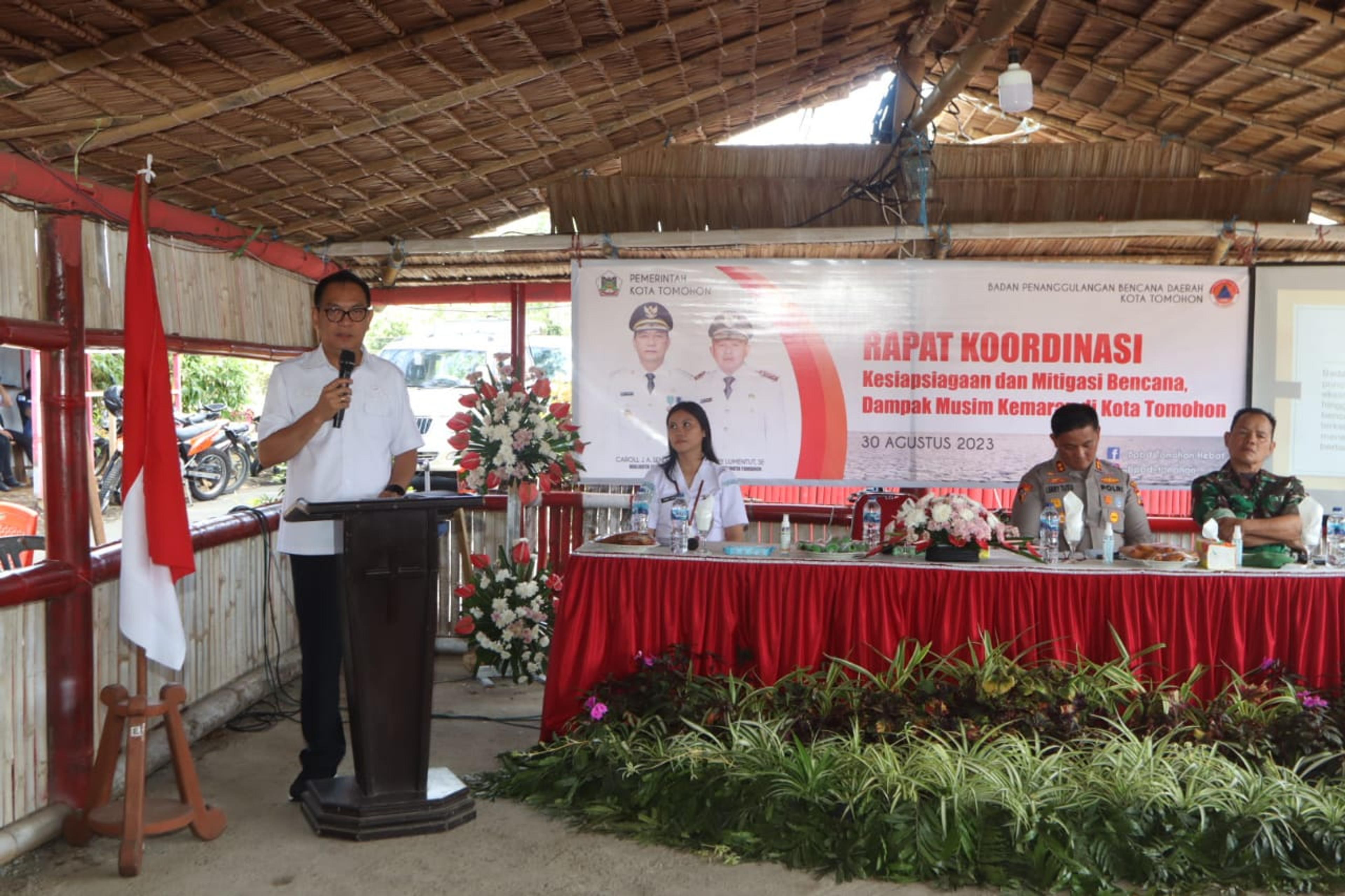 Dampak Musim Kemarau, Lurah-Lurah di Tomohon Dihimbau Tingkatkan Kesiapsiagaan