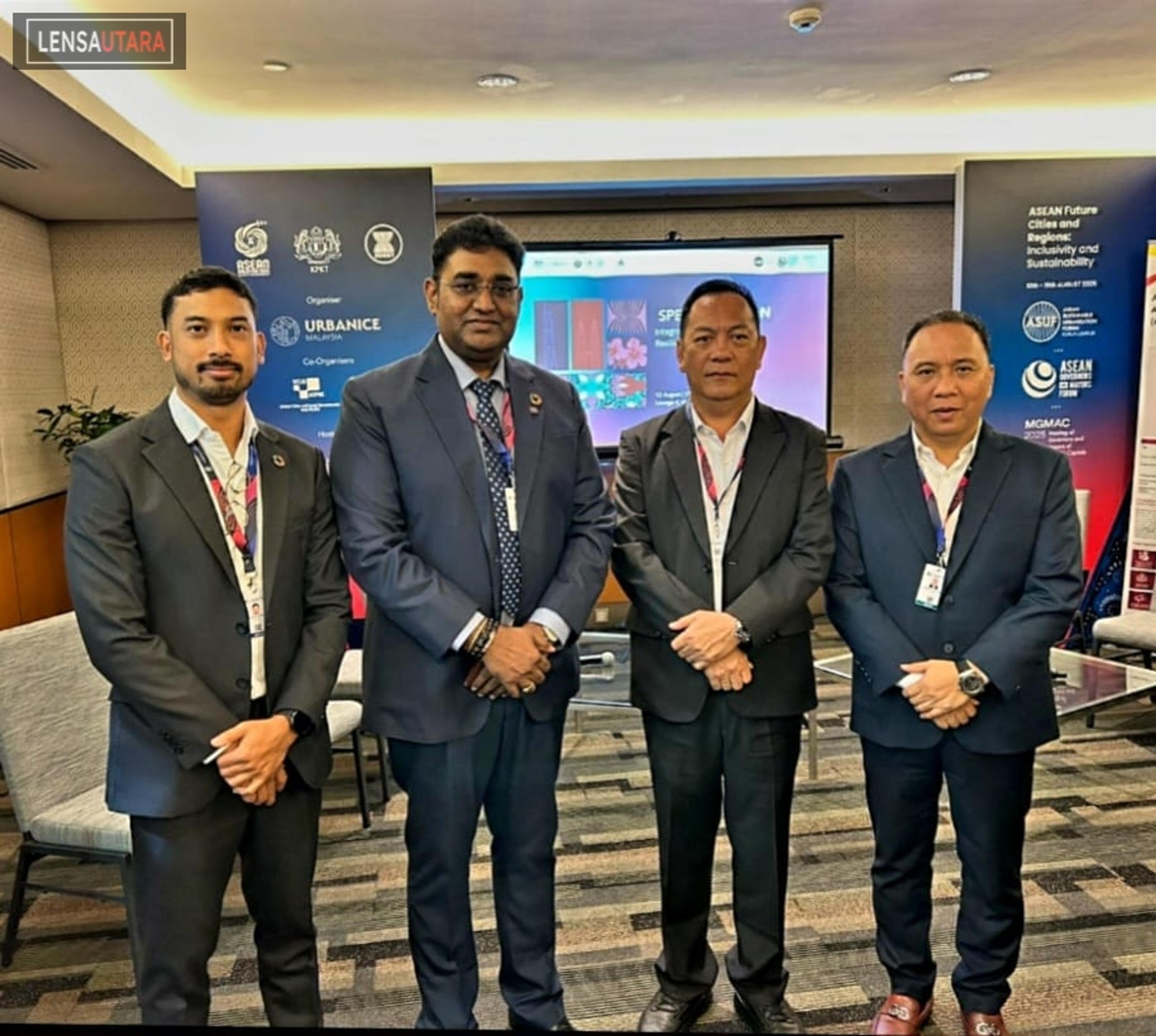 Caroll Senduk dan Mono Turang Hadiri ASEAN Sustainable Urbanisation Forum (ASUF) 2025 di Malaysia