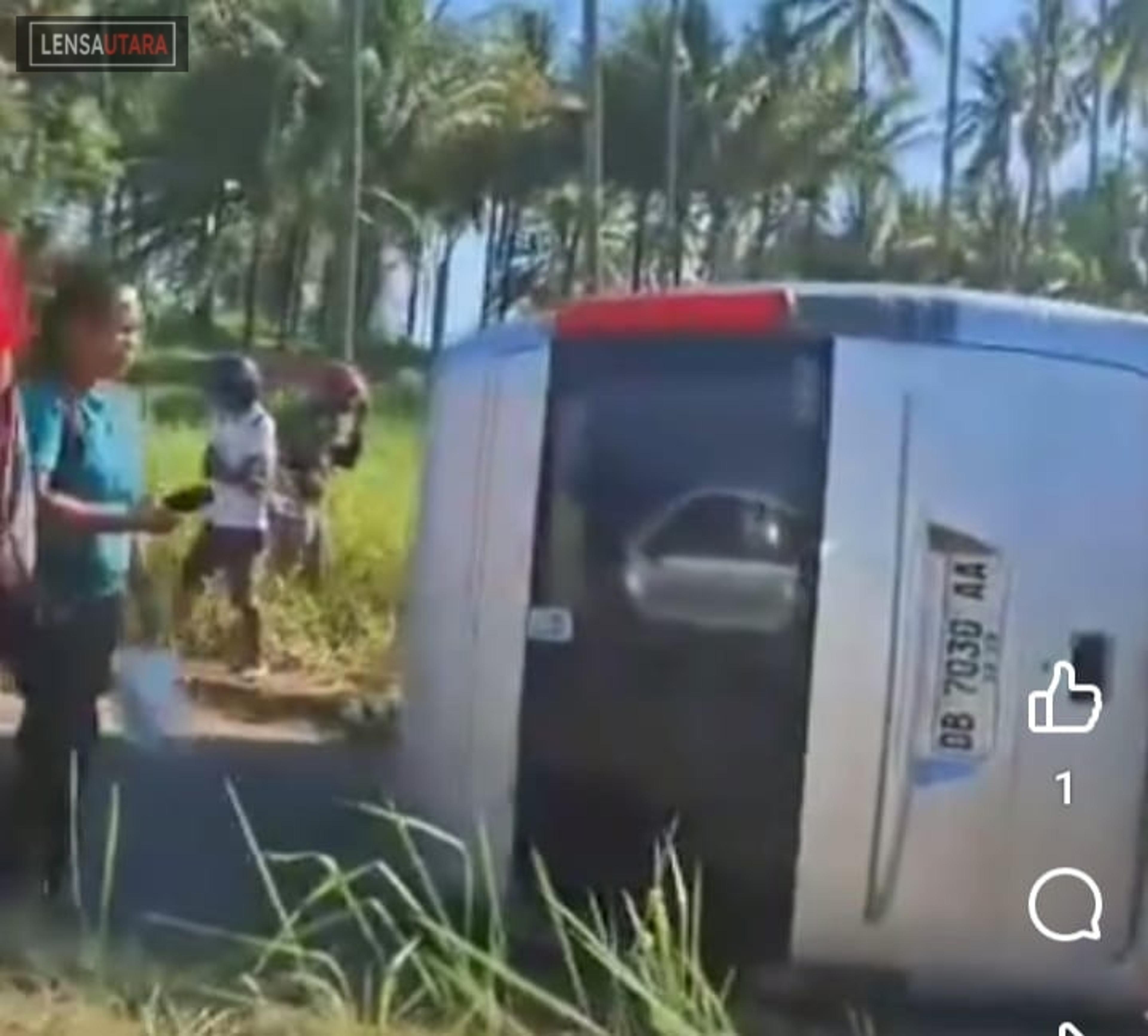 Kecelakaan Tunggal di Jalan Ringroad GPI Manado, 2 Siswa SD GPdi Berea Meninggal