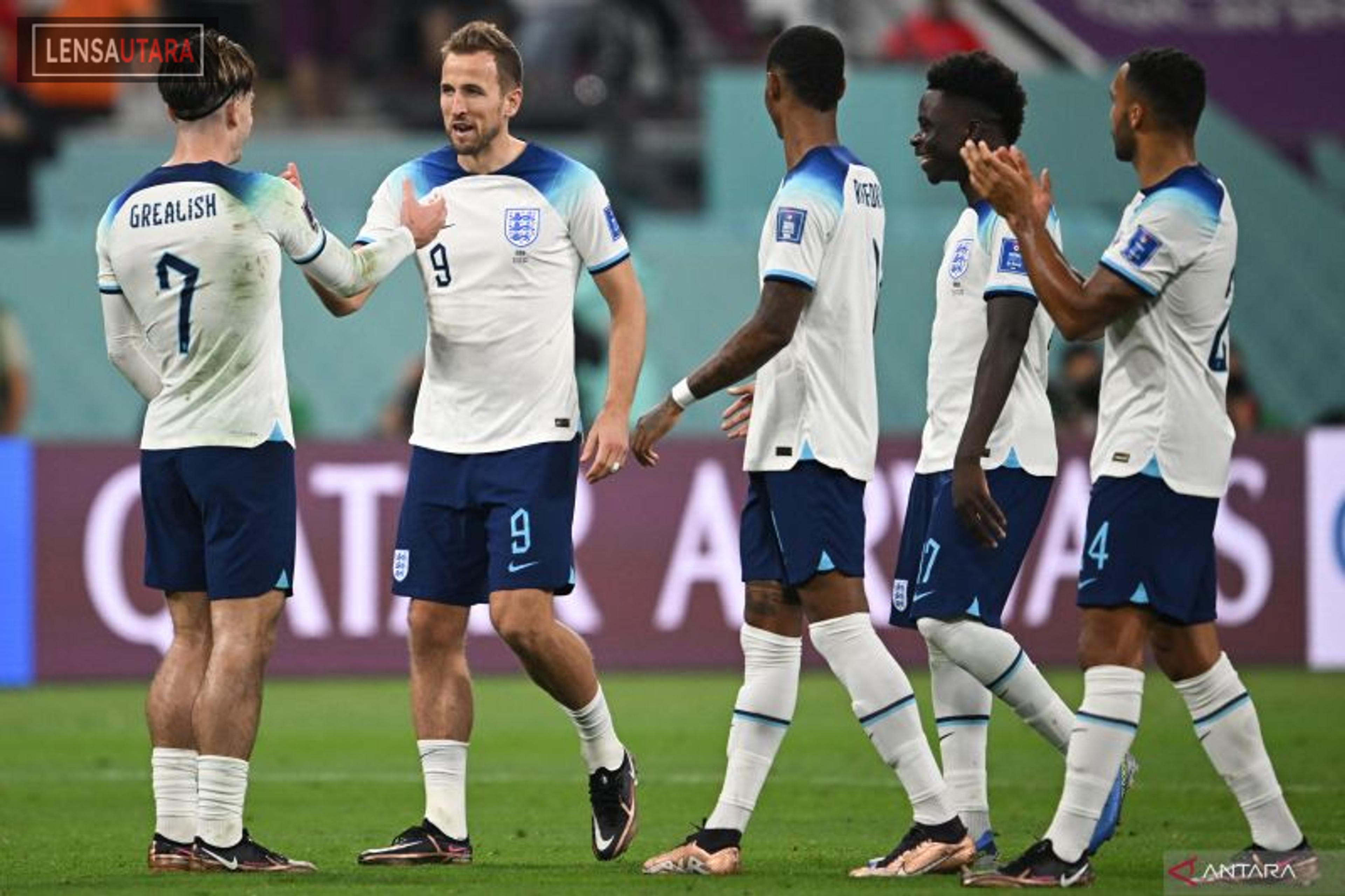 Inggris Pesta Gol 6-2 Atas Iran