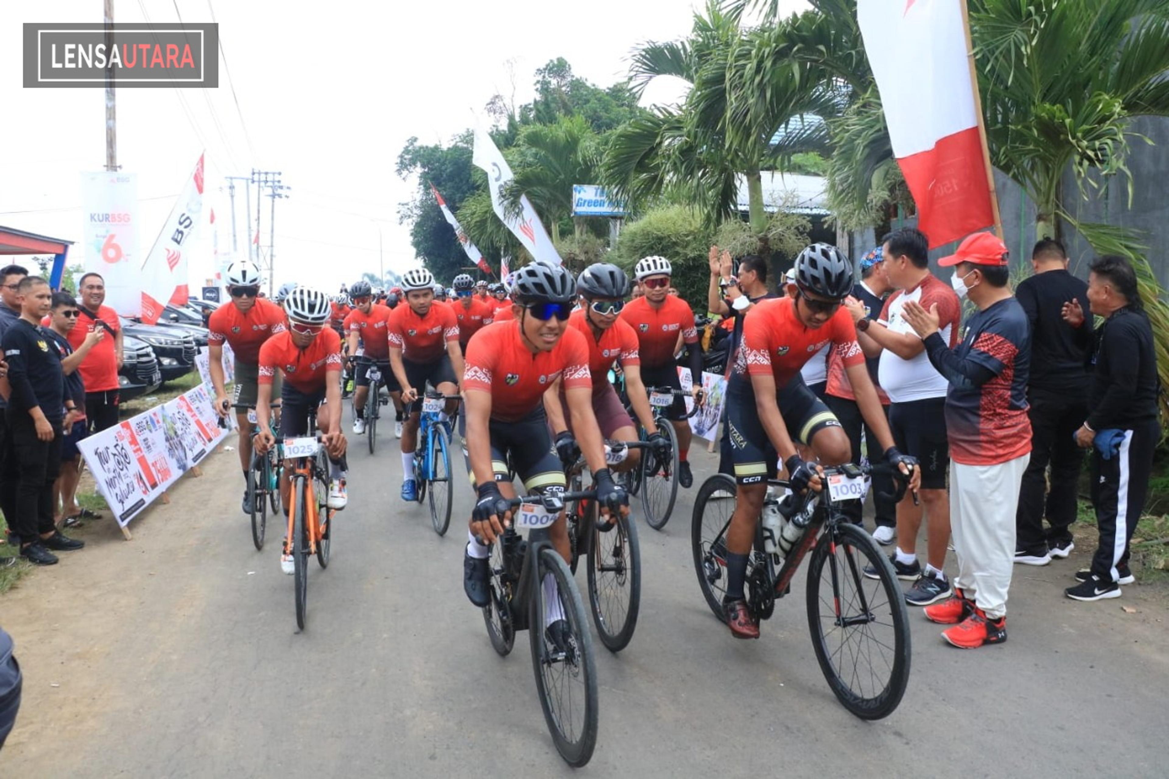 Bupati Minsel dan Wabup Sambut Peserta BSG Tour de North Sulawesi