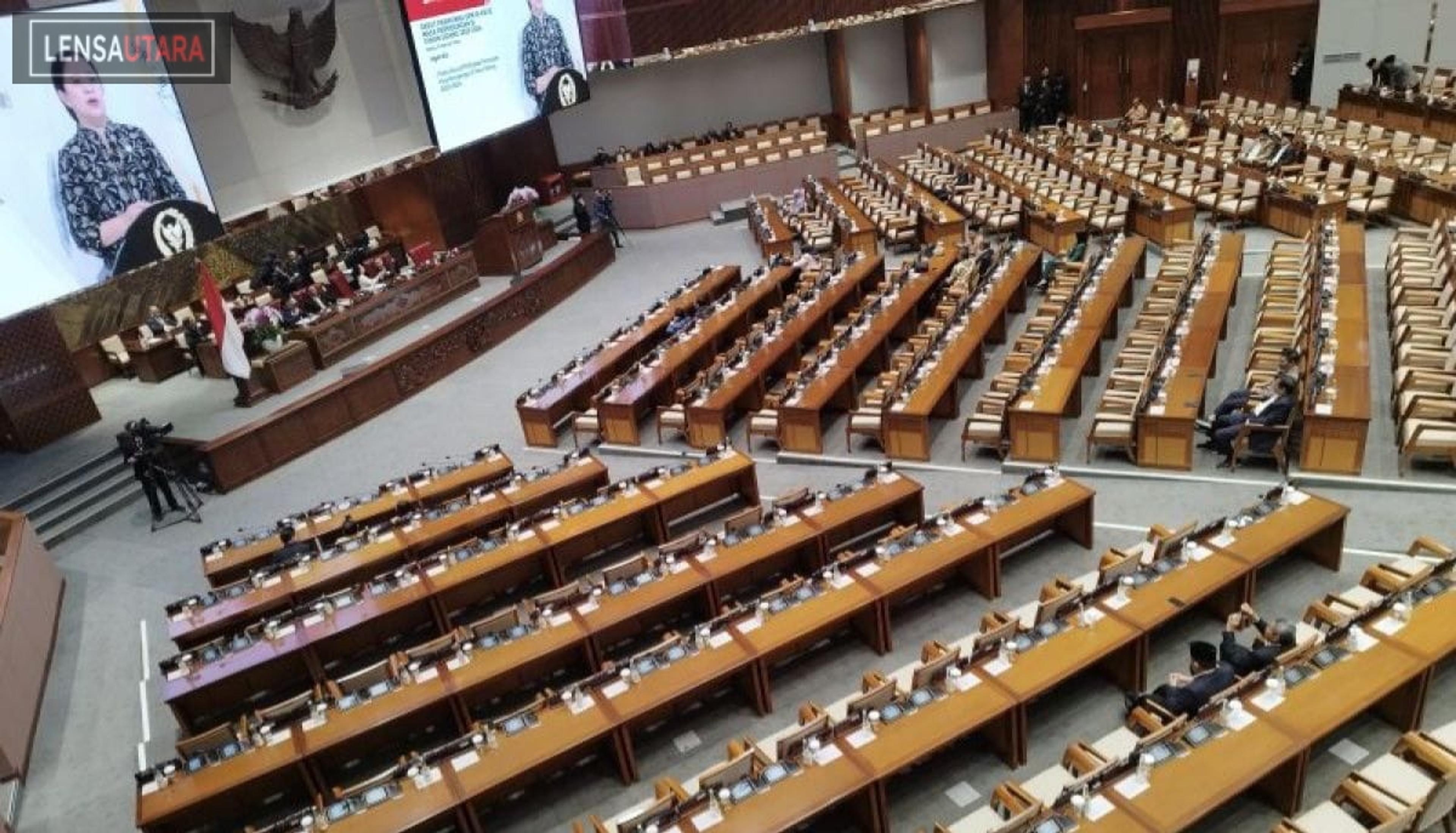Paripurna DPR di Jelang Pemilu Malah 196 Anggota DPR Tak Hadir
