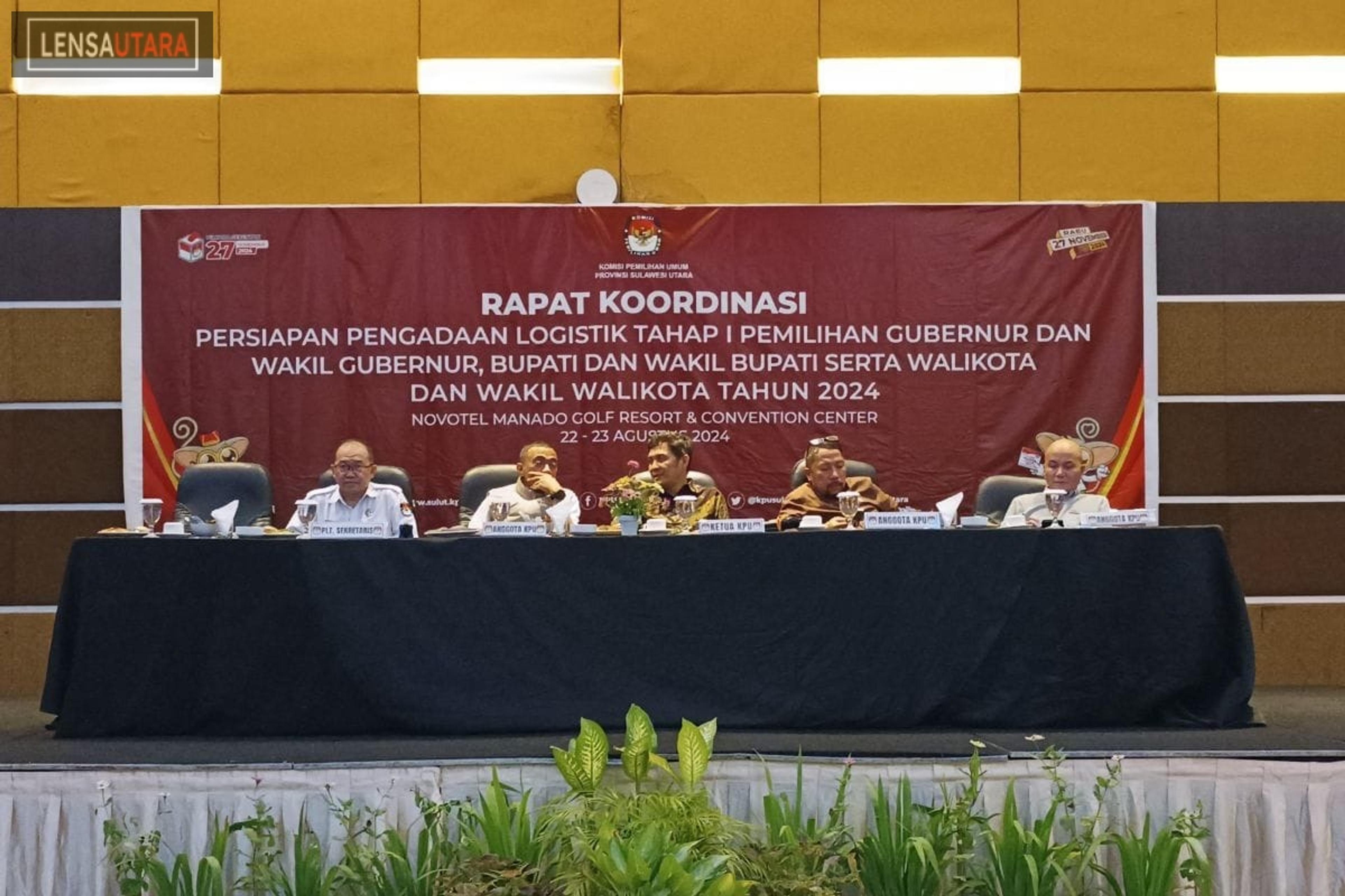 KPU Sulut Sebut Pengadaan Logistik Pilkada Tranparan dan Akuntabel