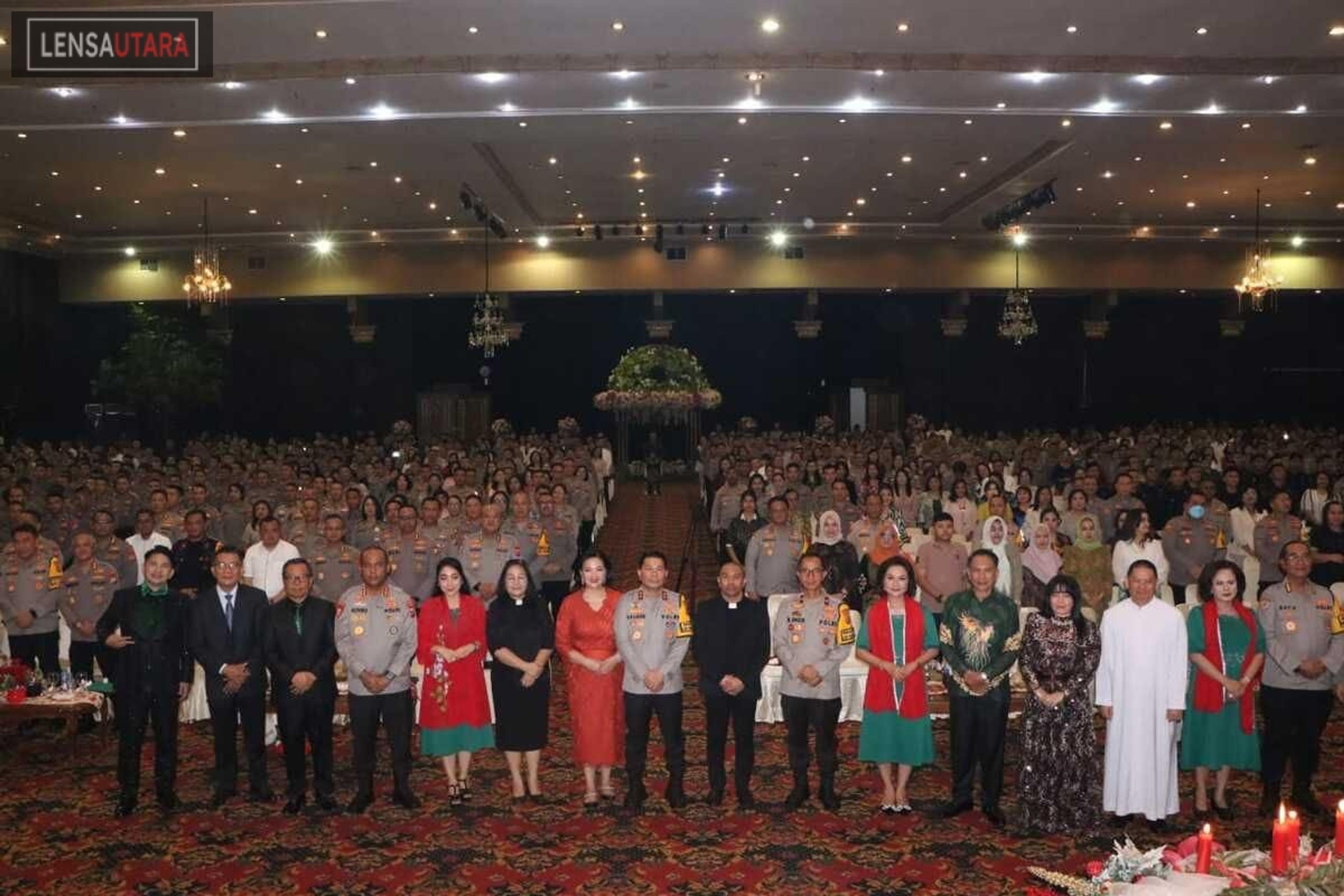 Polda Sulawesi Utara Gelar Ibadah Natal 2024