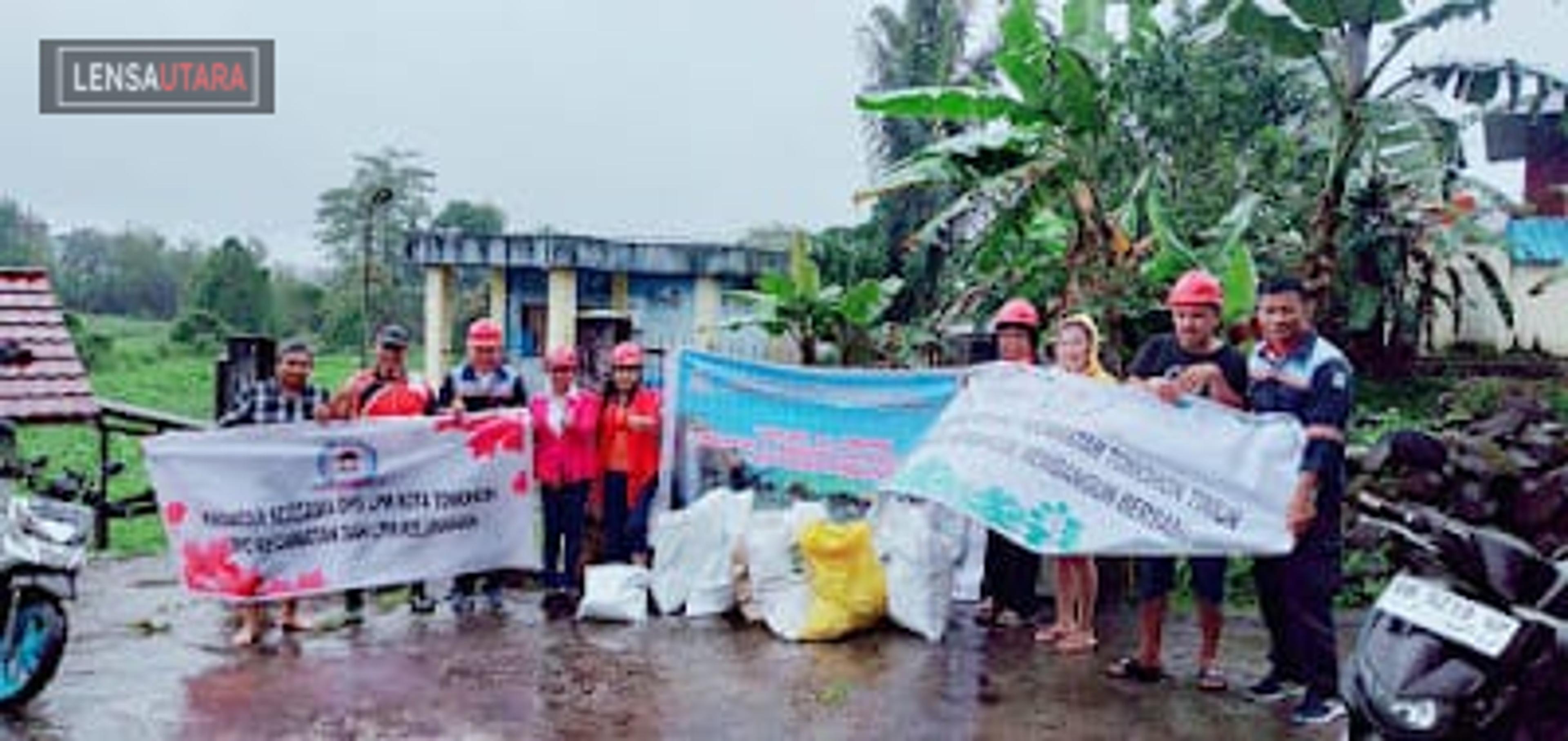 BPPD dan LPM Tomohon Gelar Bersih-Bersih Lingkungan