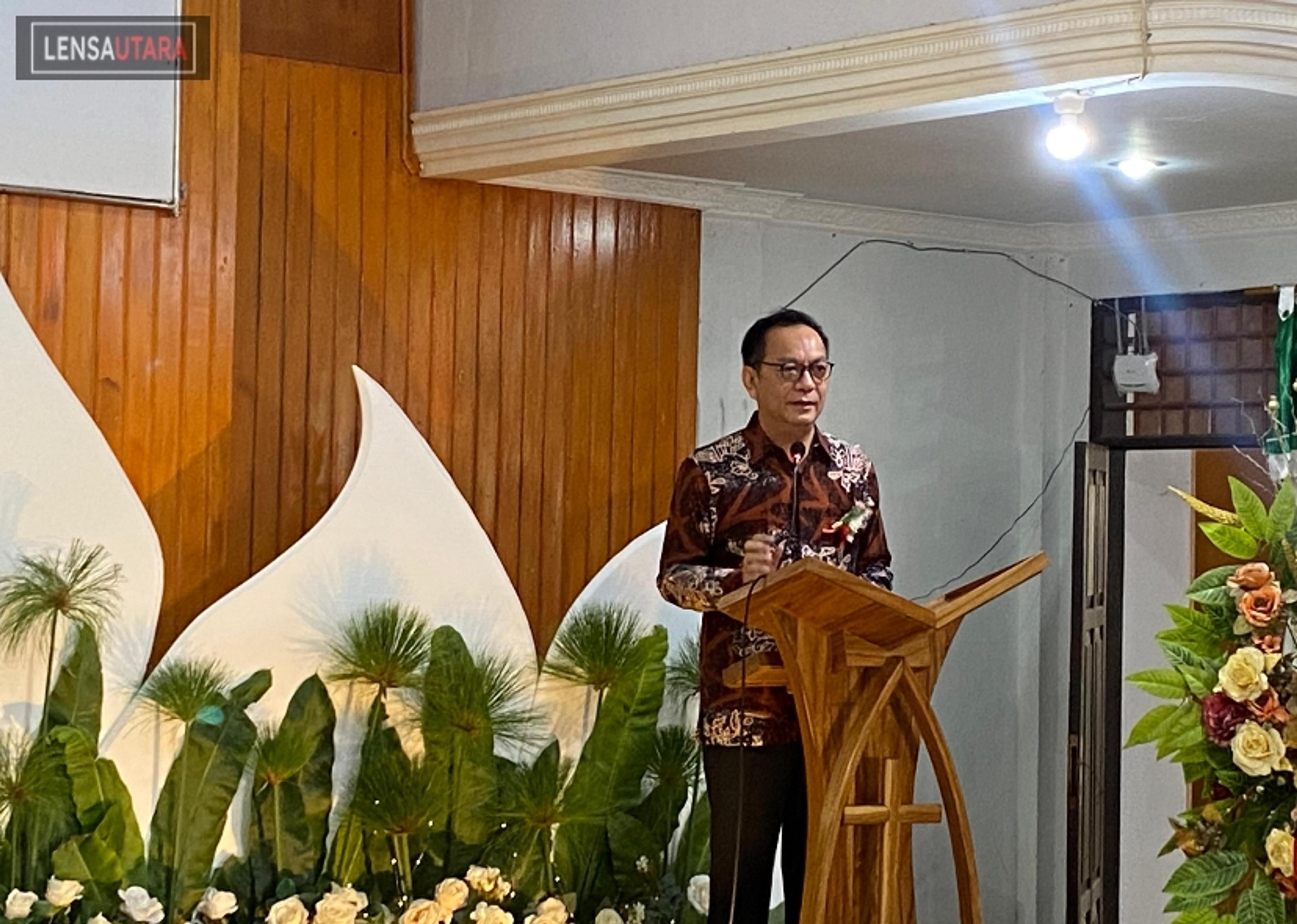 Caroll Senduk Hadiri Ibadah Syukur HUT GMIM Yobel Uluindano ke 40