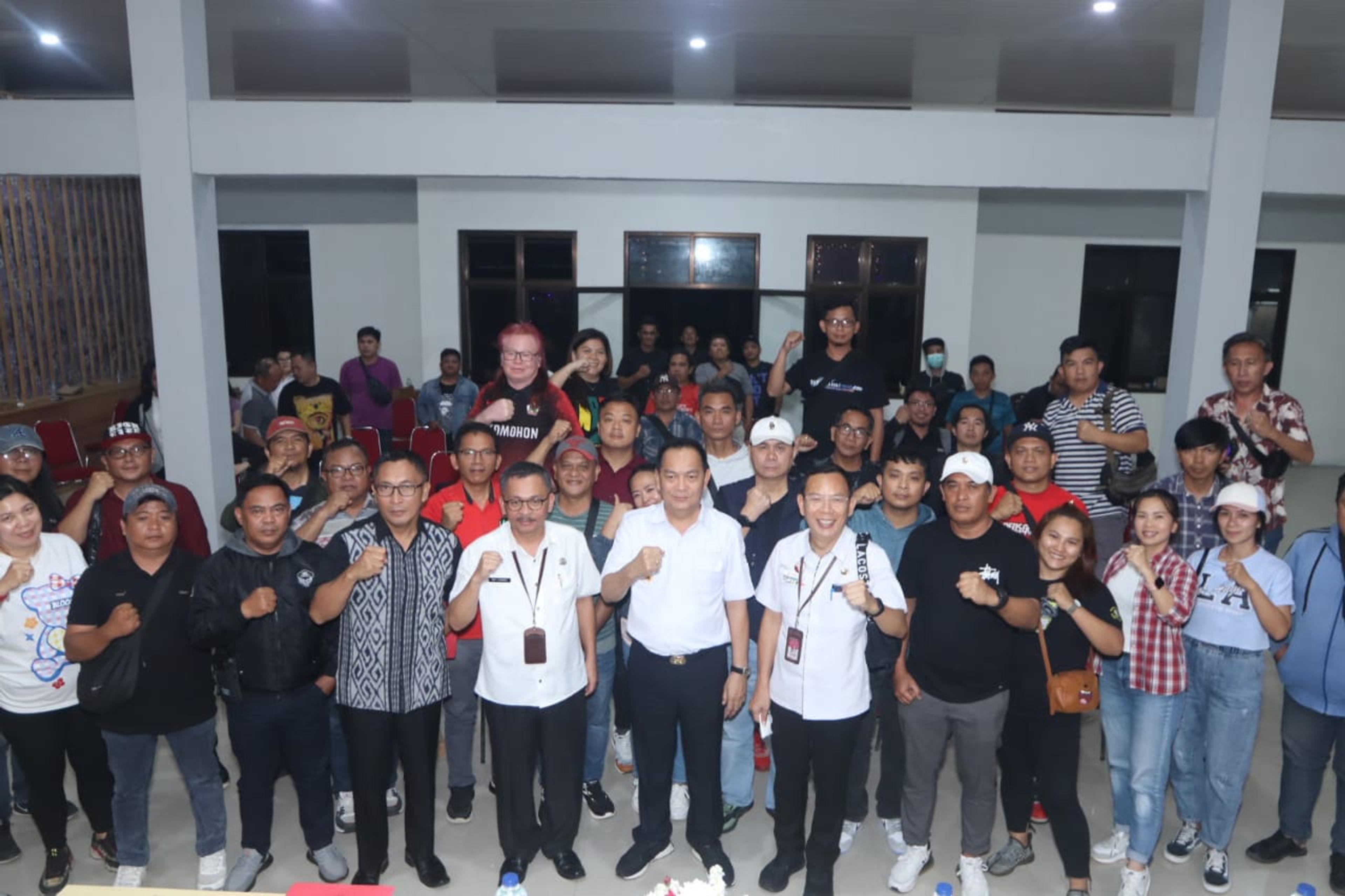 Jumpa Wartawan Biro Tomohon, Ini Pesan Walikota Senduk
