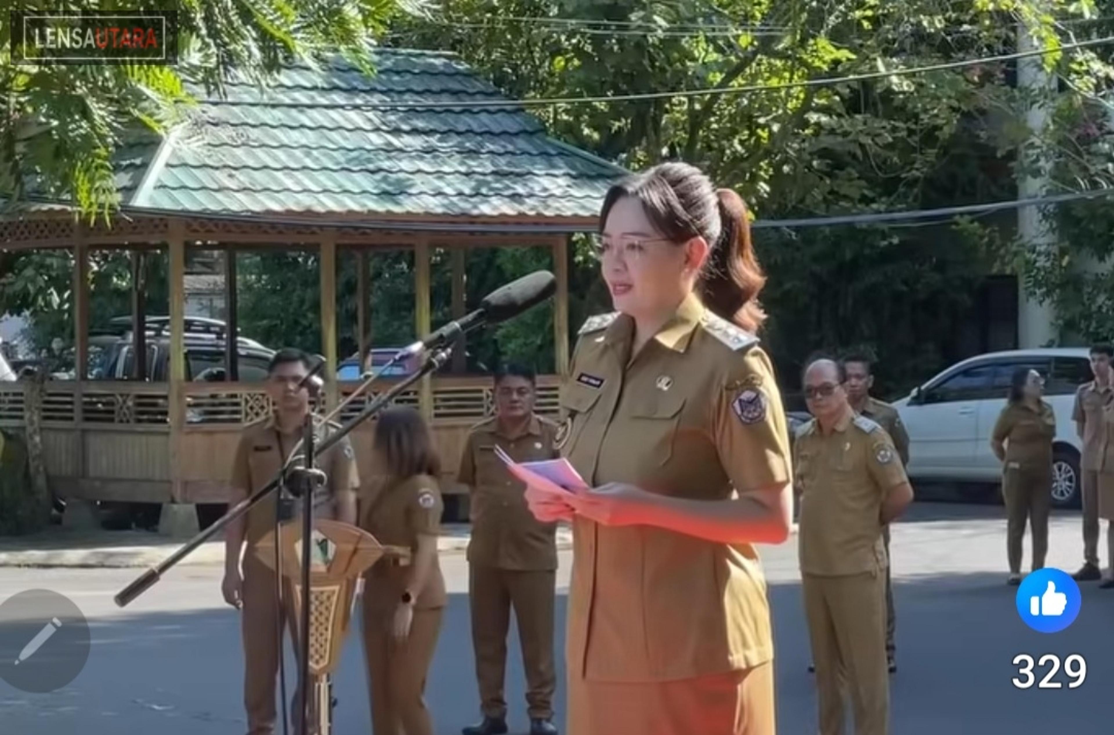Apel Kerja Pemkot Tomohon Usai Libur Dipimpin Wawali Sendy, Walikota Sampaikan 5 Hal Penting